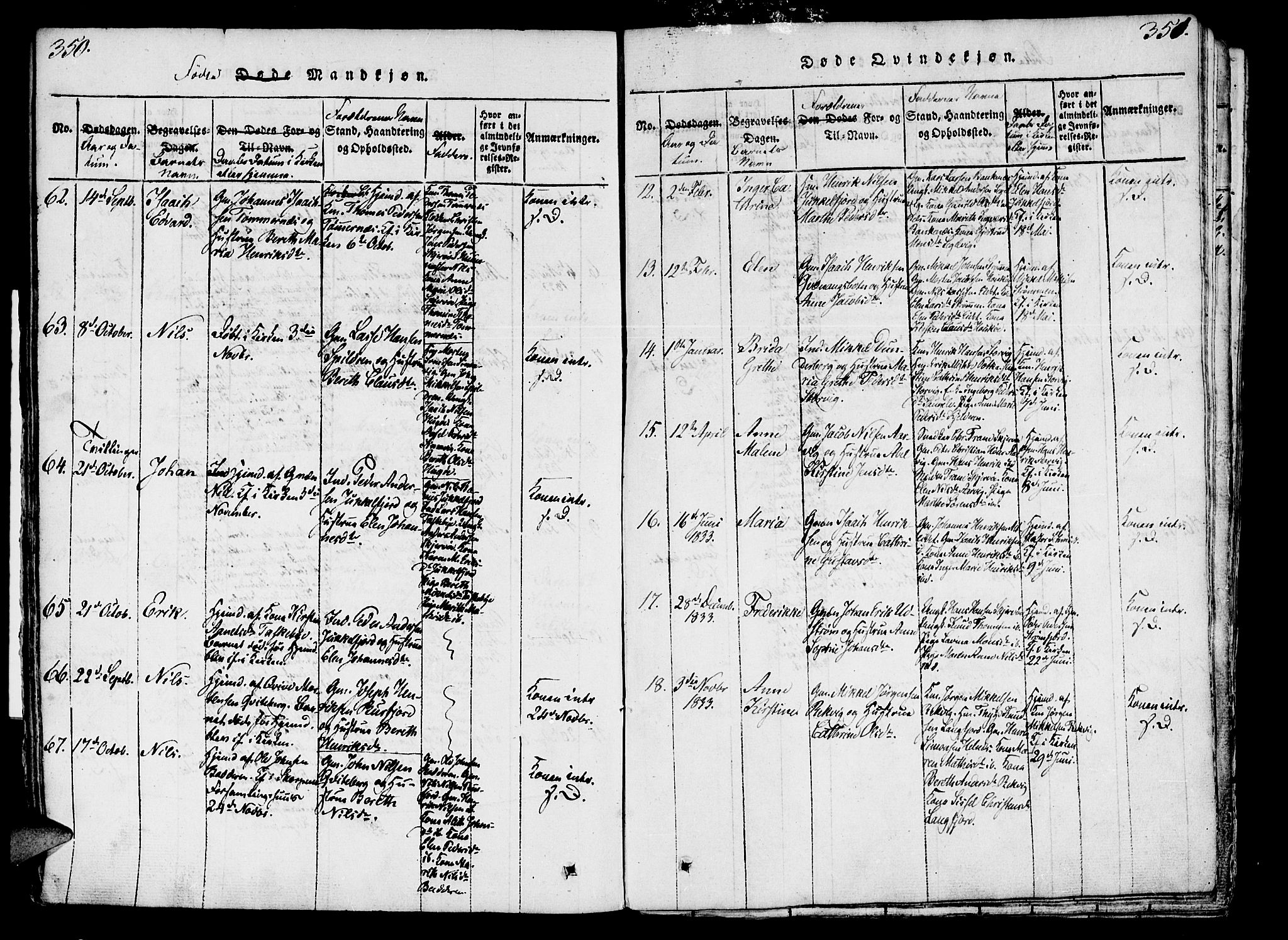 Skjervøy sokneprestkontor, AV/SATØ-S-1300/H/Ha/Haa/L0004kirke: Parish register (official) no. 4, 1820-1838