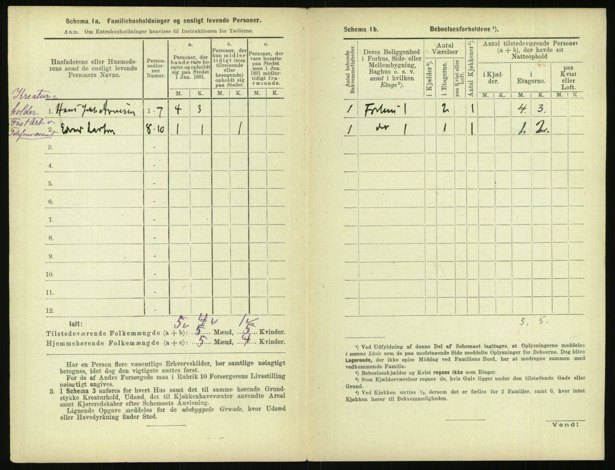 RA, 1891 census for 0301 Kristiania, 1891, p. 143769