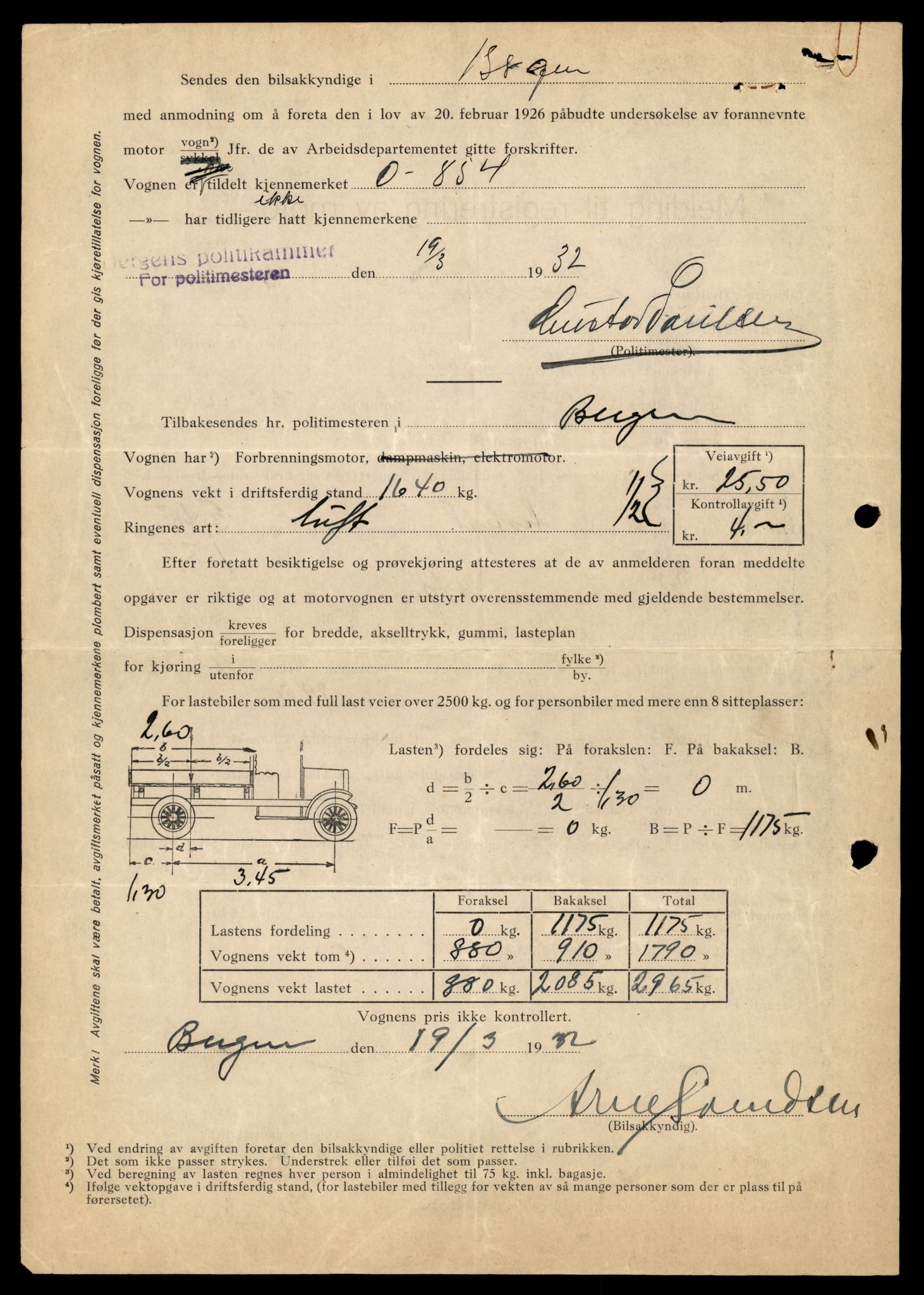 Møre og Romsdal vegkontor - Ålesund trafikkstasjon, SAT/A-4099/F/Fe/L0013: Registreringskort for kjøretøy T 1451 - T 1564, 1927-1998, p. 1008