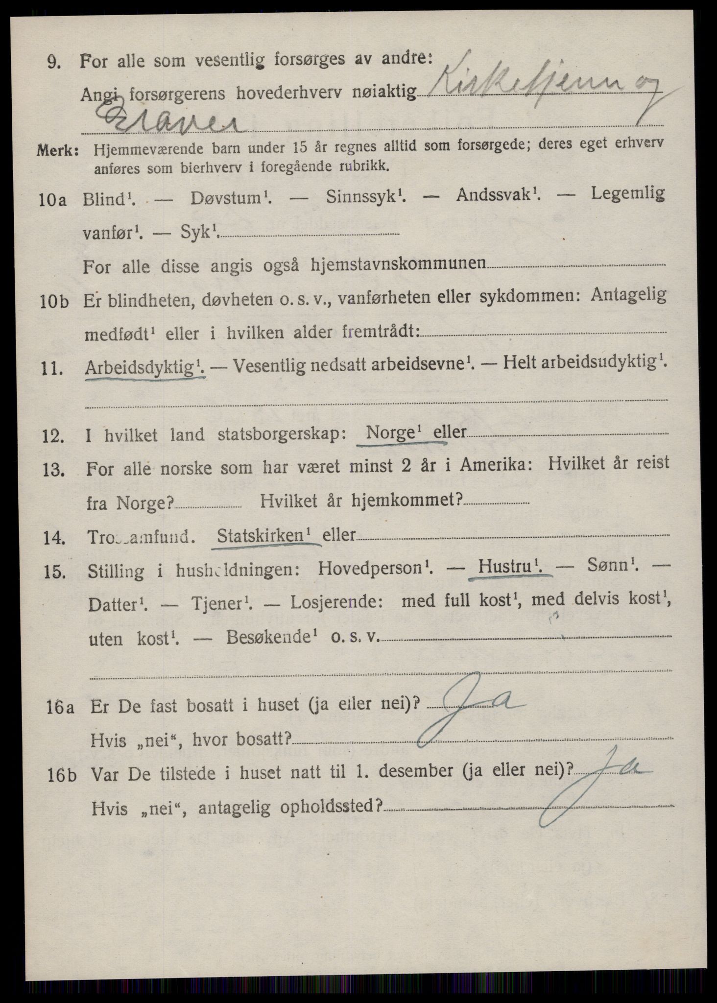 SAT, 1920 census for Borgund, 1920, p. 7805