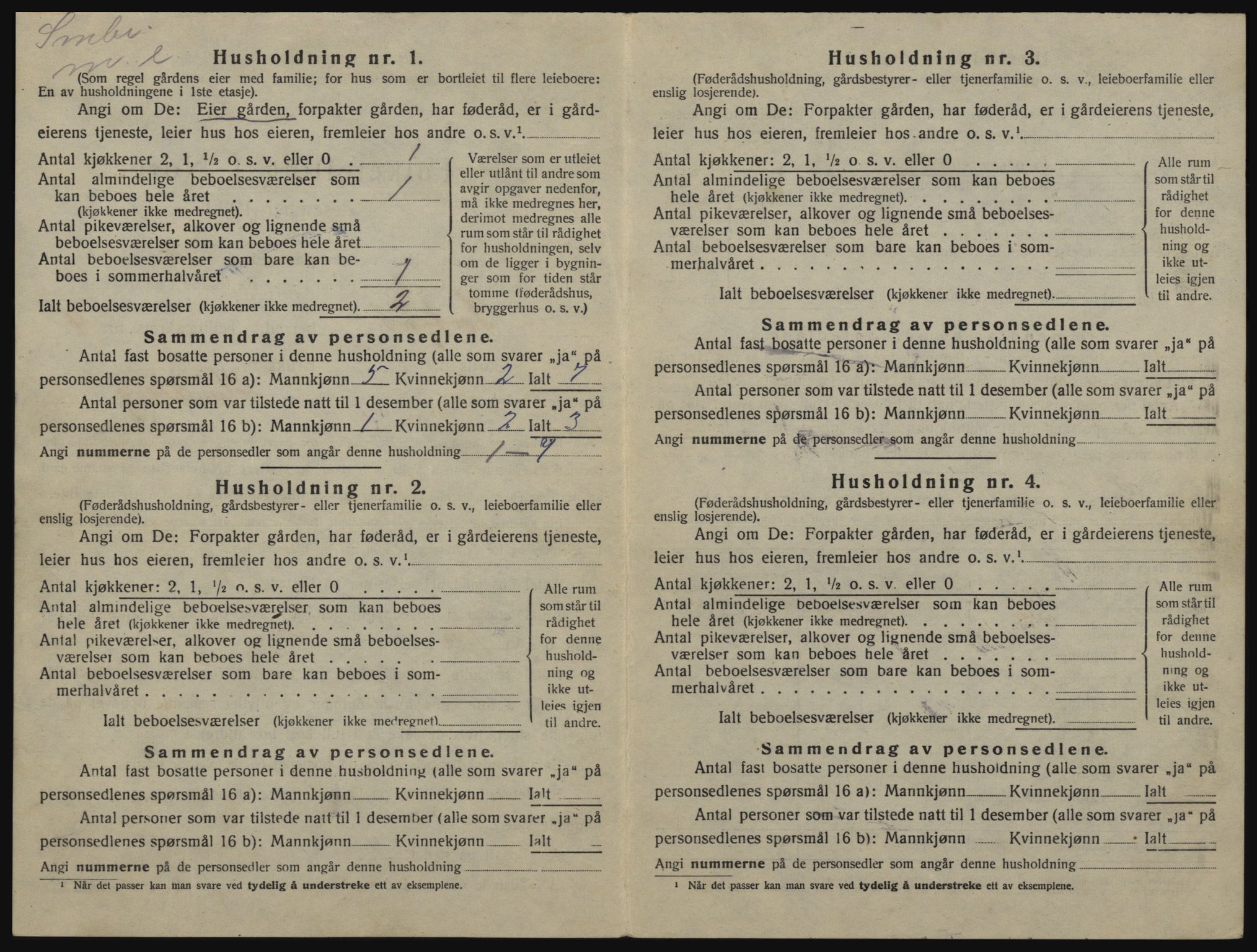 SATØ, 1920 census for Sørfjord, 1920, p. 150