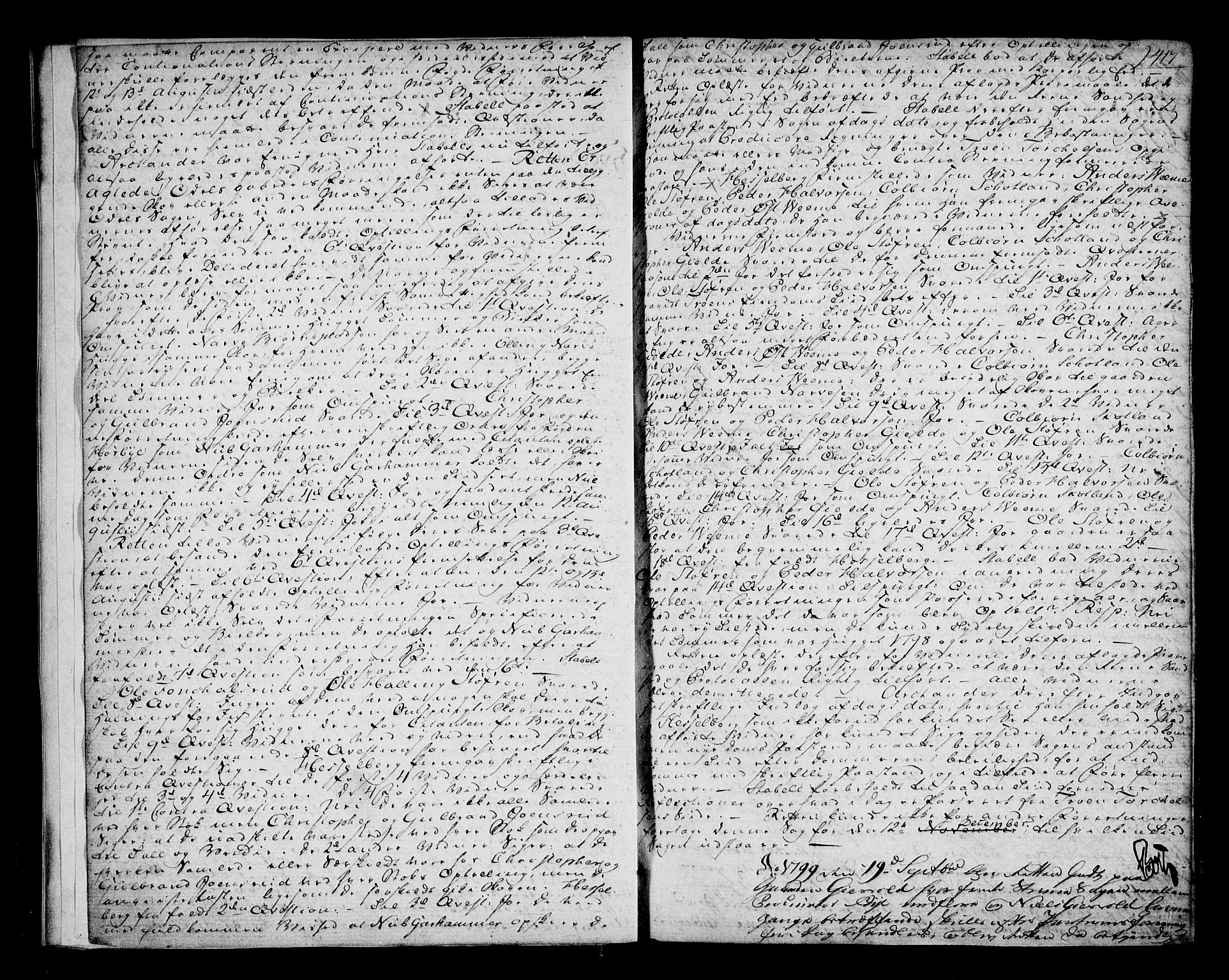 Ringerike og Hallingdal sorenskriveri, AV/SAKO-A-81/F/Fa/Fac/L0013b: Tingbok - Ringerike, 1799-1802, p. 417
