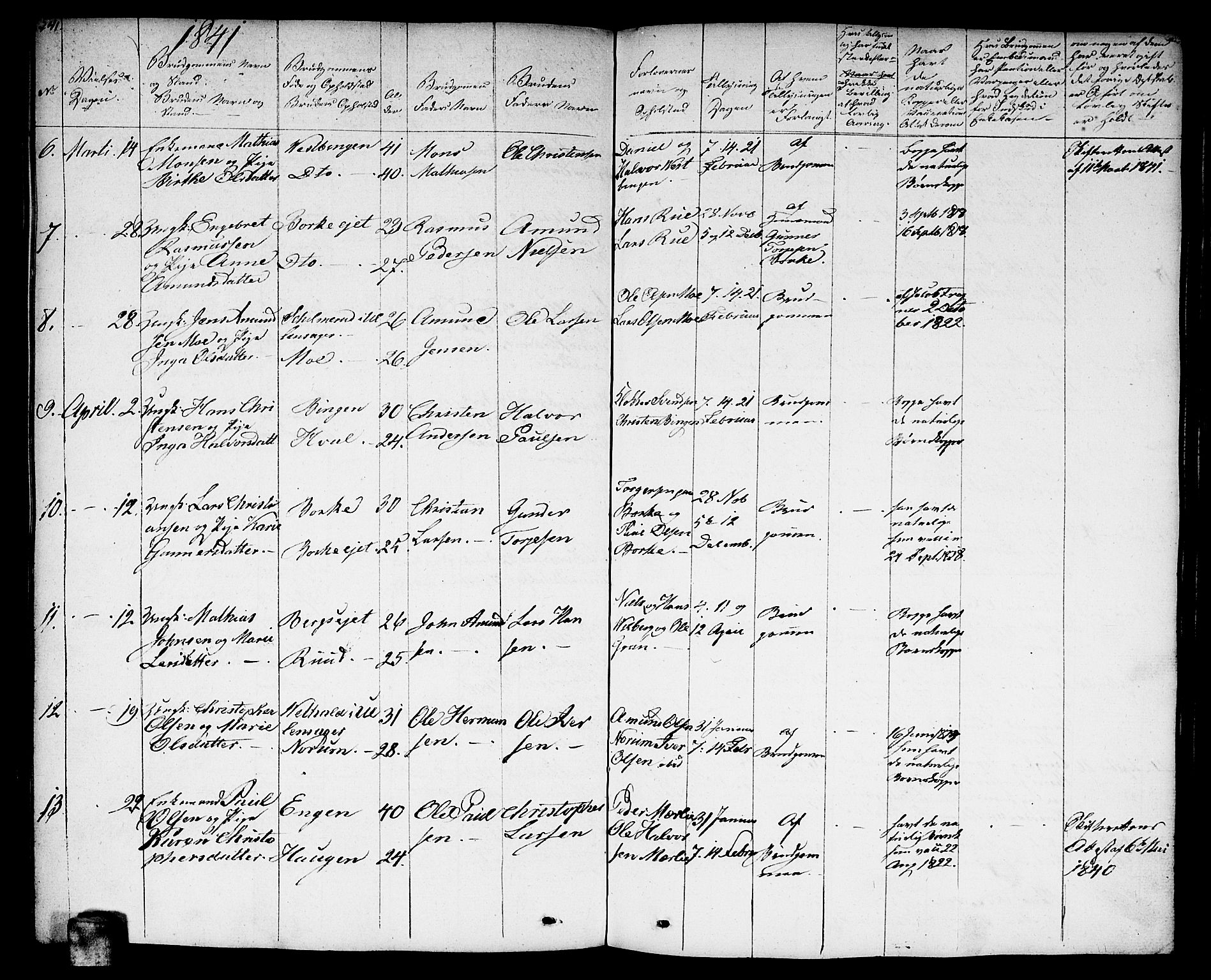 Sørum prestekontor Kirkebøker, AV/SAO-A-10303/F/Fa/L0004: Parish register (official) no. I 4, 1829-1845, p. 241