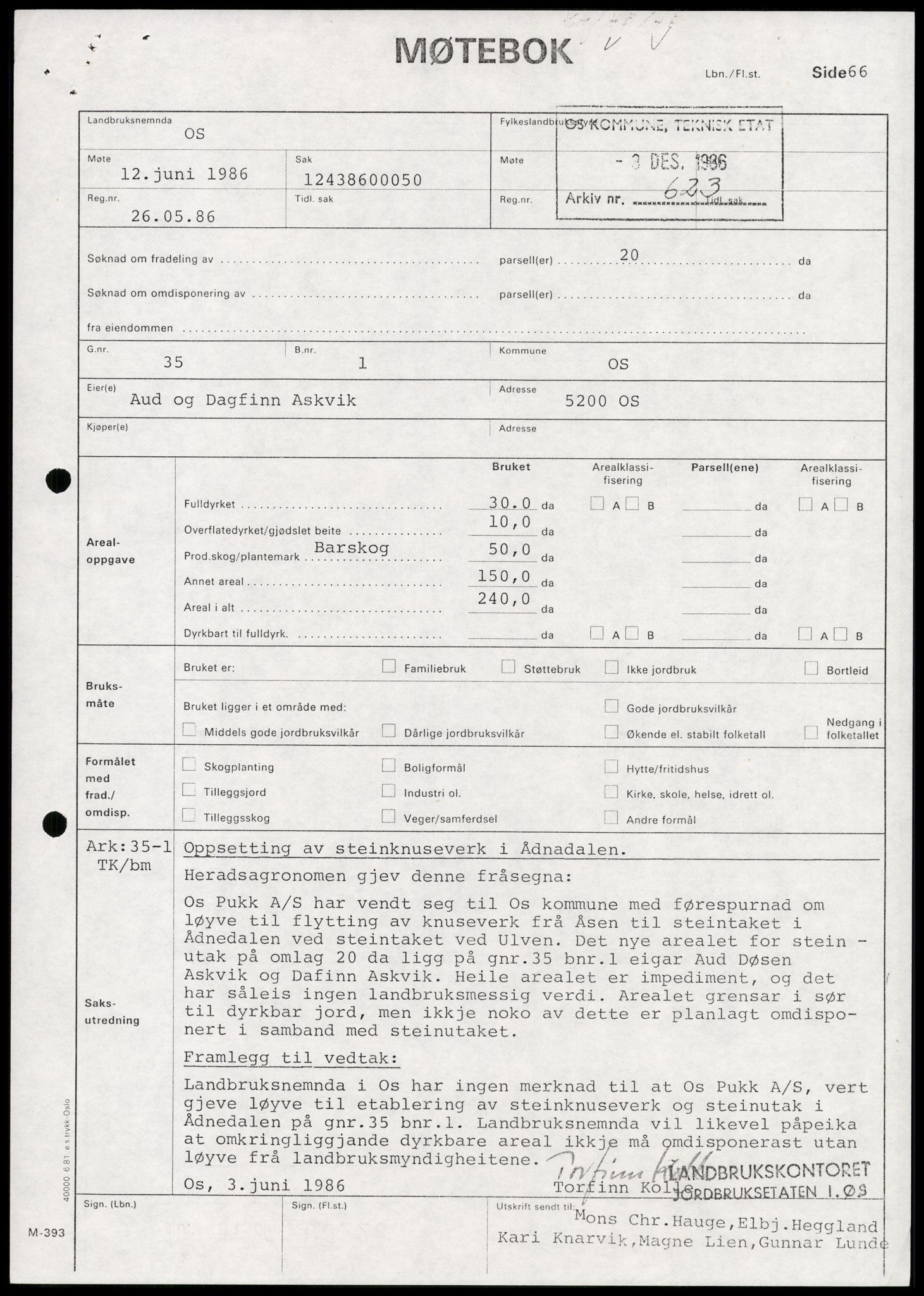 Statens forurensningstilsyn, hovedkontoret, AV/RA-S-4136/1/D/Da/L1368: Kommunalt avløpsvann, slam og avfall, vannforsyning, analyse, akvakultur og produktkontroll, 1983-1993, p. 47