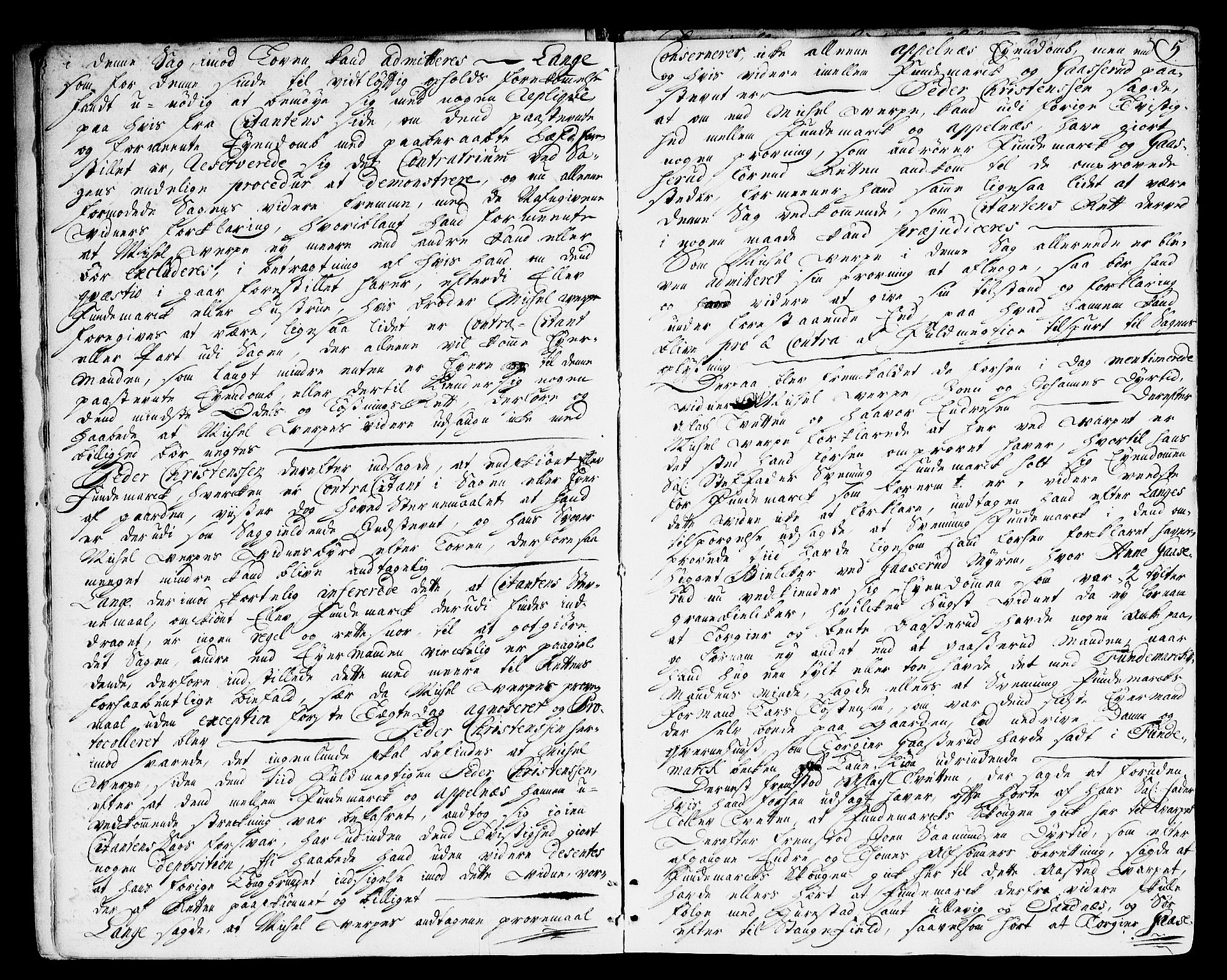 Nedre Telemark sorenskriveri, AV/SAKO-A-135/F/Fa/L0013: Tingbok, 1731-1733, p. 5