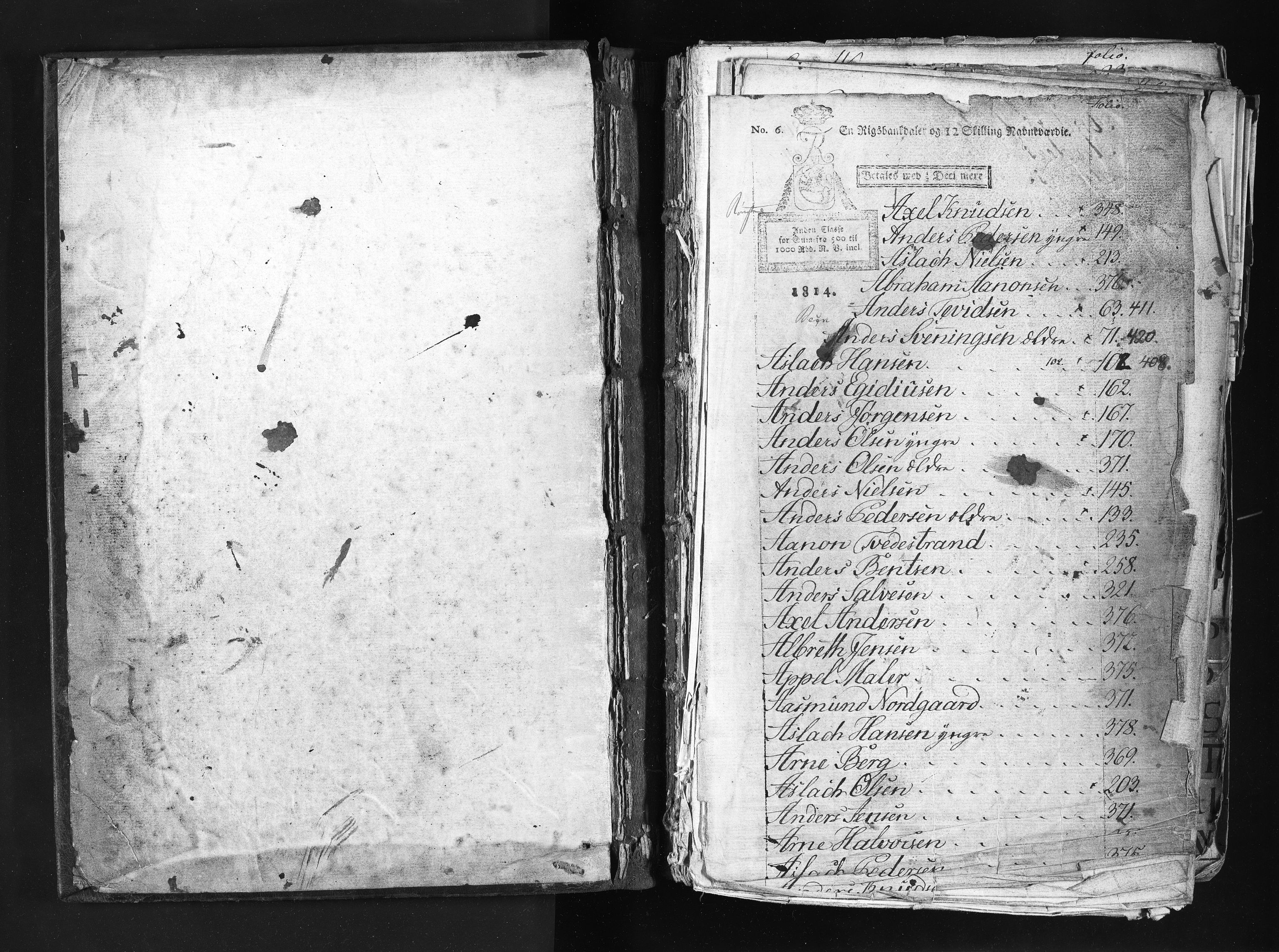 Baaseland Jernverk og Næs Jernverk, NESJ/NJM-001/01/01/L0185: Regnskap. Kontobøker. Verksbøker - arkivkode 527, 1815-1817
