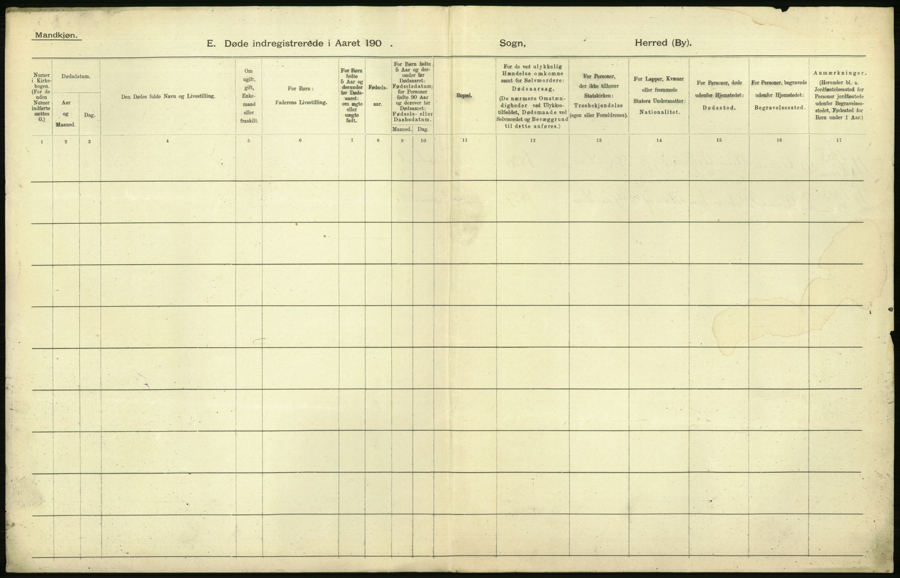 Statistisk sentralbyrå, Sosiodemografiske emner, Befolkning, AV/RA-S-2228/D/Df/Dfa/Dfaa/L0011: Lister og Mandal amt: Fødte, gifte, døde, 1903, p. 516