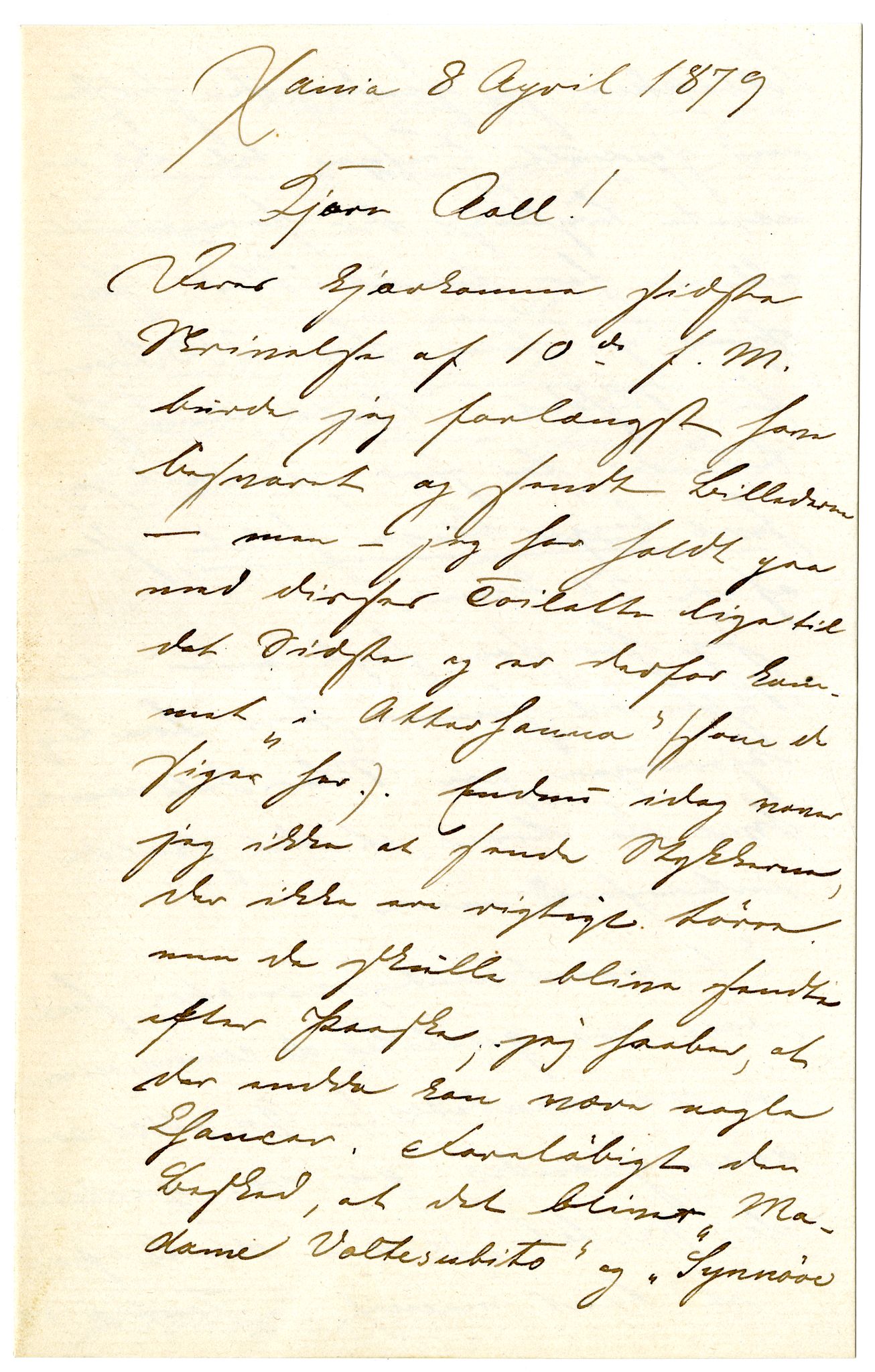 Diderik Maria Aalls brevsamling, NF/Ark-1023/F/L0001: D.M. Aalls brevsamling. A - B, 1738-1889, p. 540