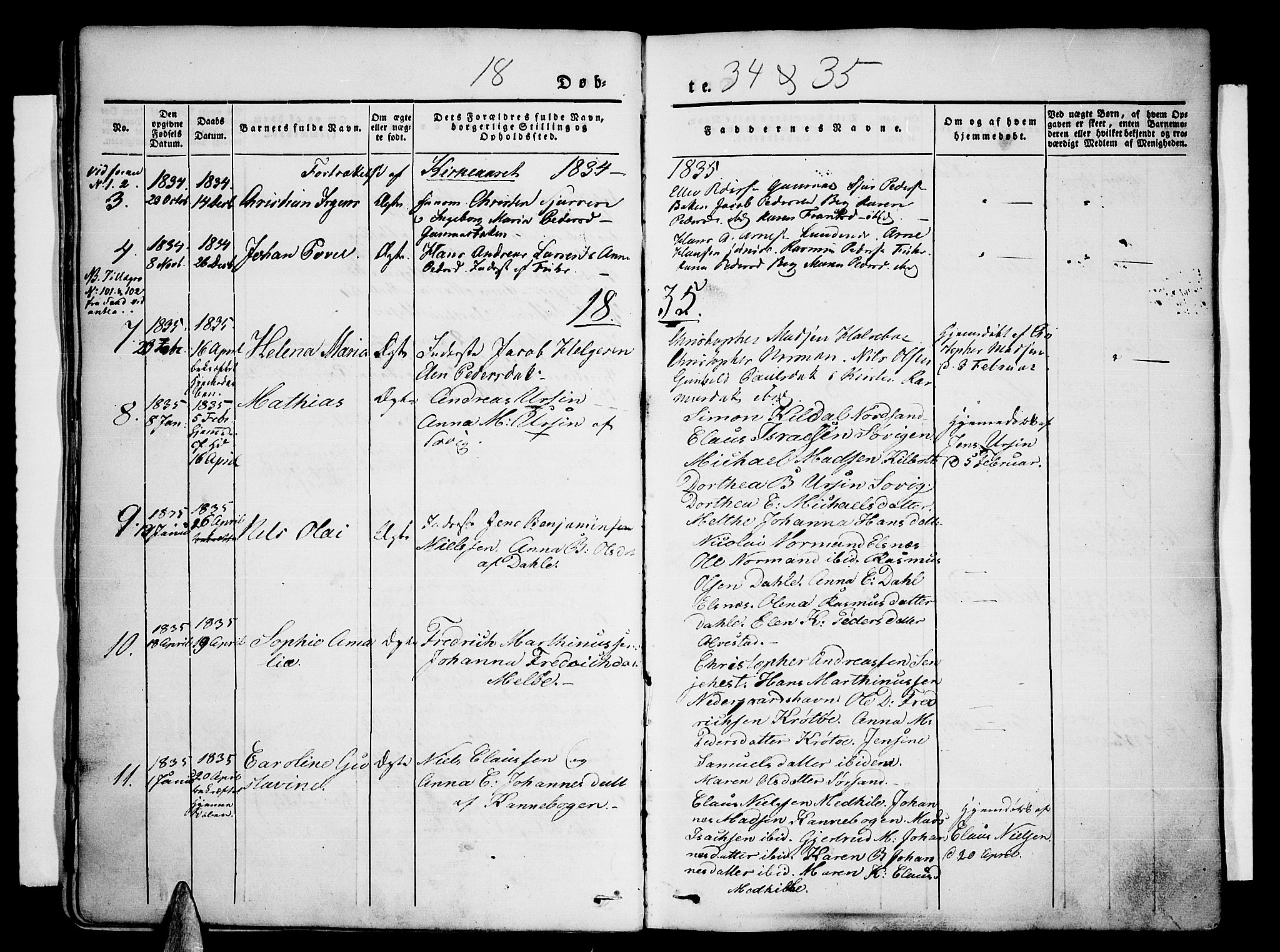 Trondenes sokneprestkontor, AV/SATØ-S-1319/H/Ha/L0007kirke: Parish register (official) no. 7, 1827-1841