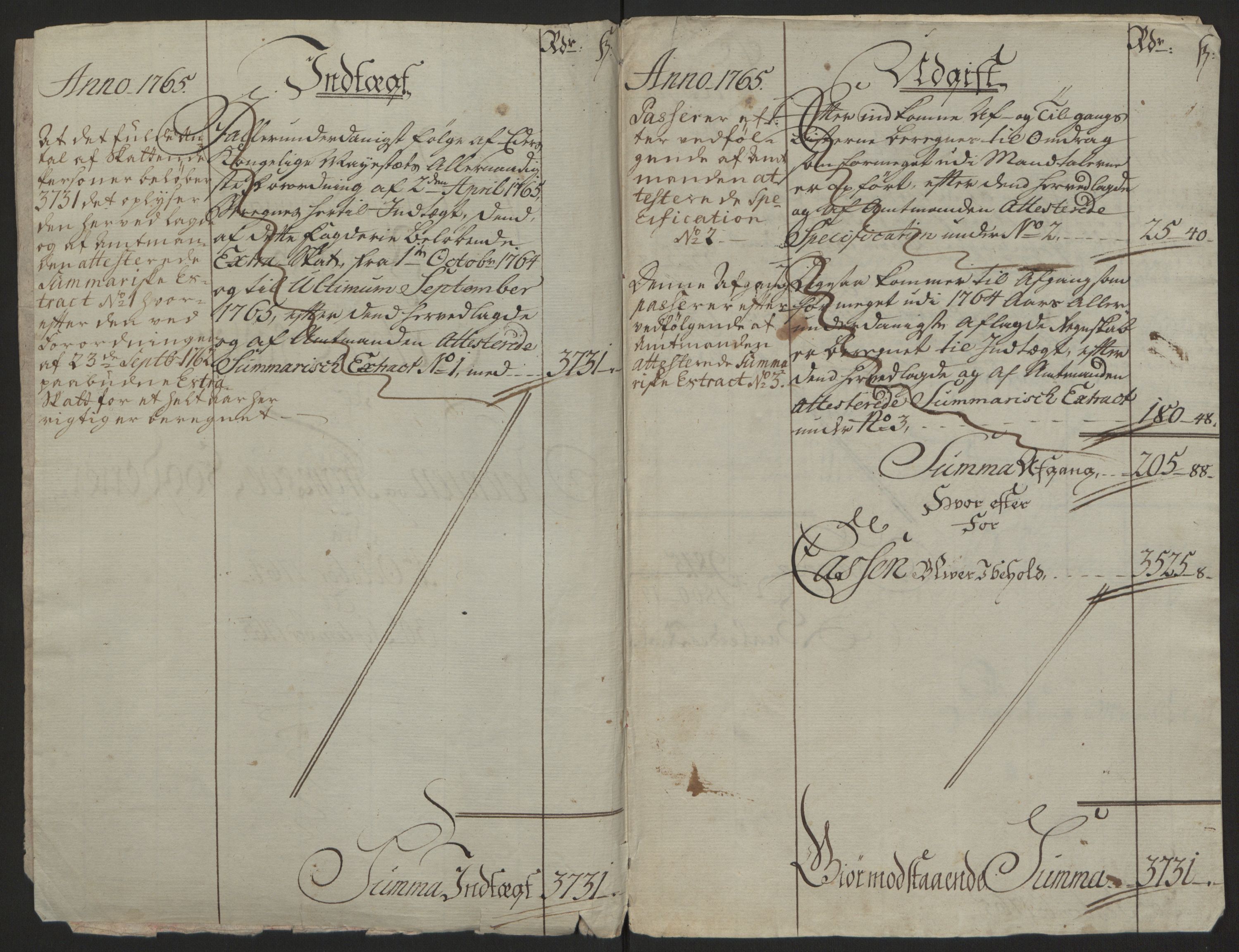 Rentekammeret inntil 1814, Reviderte regnskaper, Fogderegnskap, AV/RA-EA-4092/R68/L4845: Ekstraskatten Senja og Troms, 1762-1765, p. 489