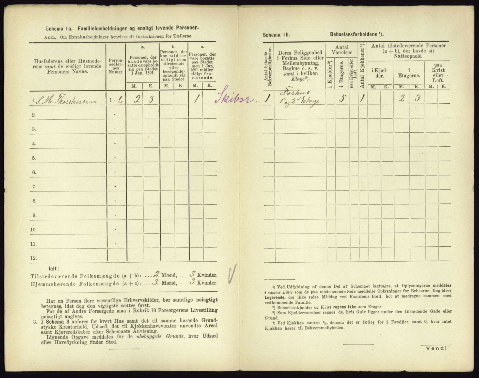 RA, 1891 census for 0705 Tønsberg, 1891, p. 189