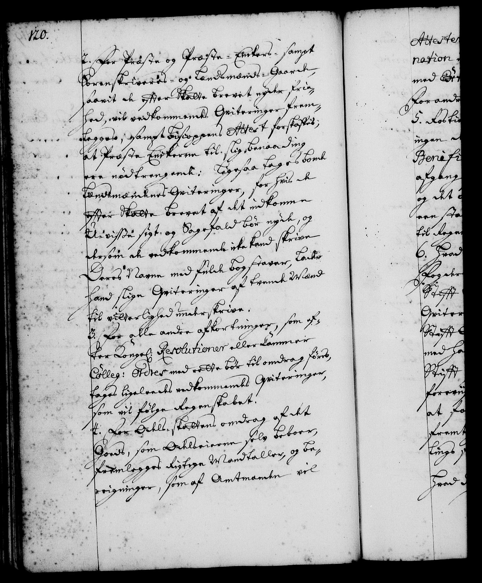 Rentekammeret, Kammerkanselliet, AV/RA-EA-3111/G/Gg/Ggi/L0001: Norsk instruksjonsprotokoll med register (merket RK 53.34), 1720-1729, p. 120