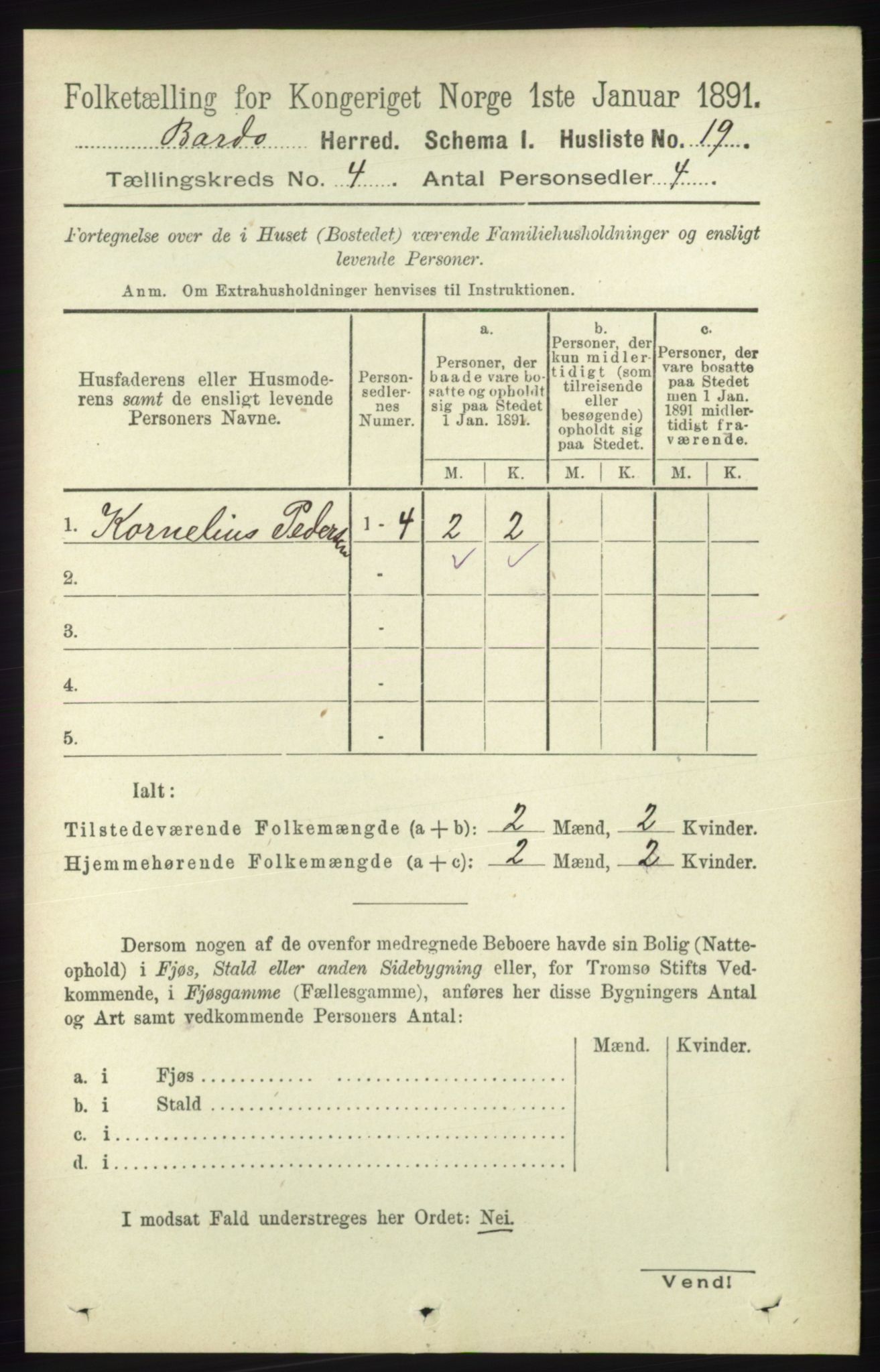 RA, 1891 census for 1922 Bardu, 1891, p. 1294
