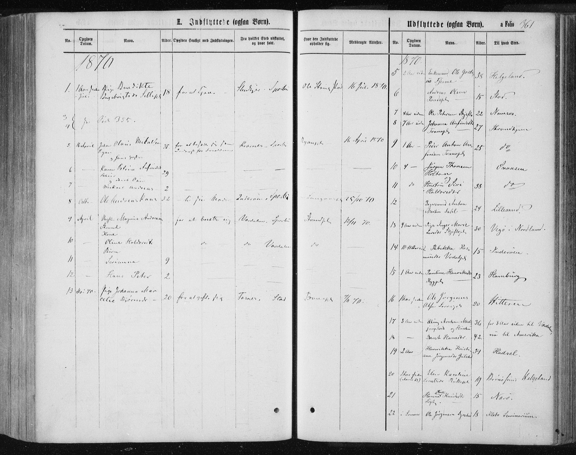 Ministerialprotokoller, klokkerbøker og fødselsregistre - Nord-Trøndelag, AV/SAT-A-1458/735/L0345: Parish register (official) no. 735A08 /1, 1863-1872, p. 361