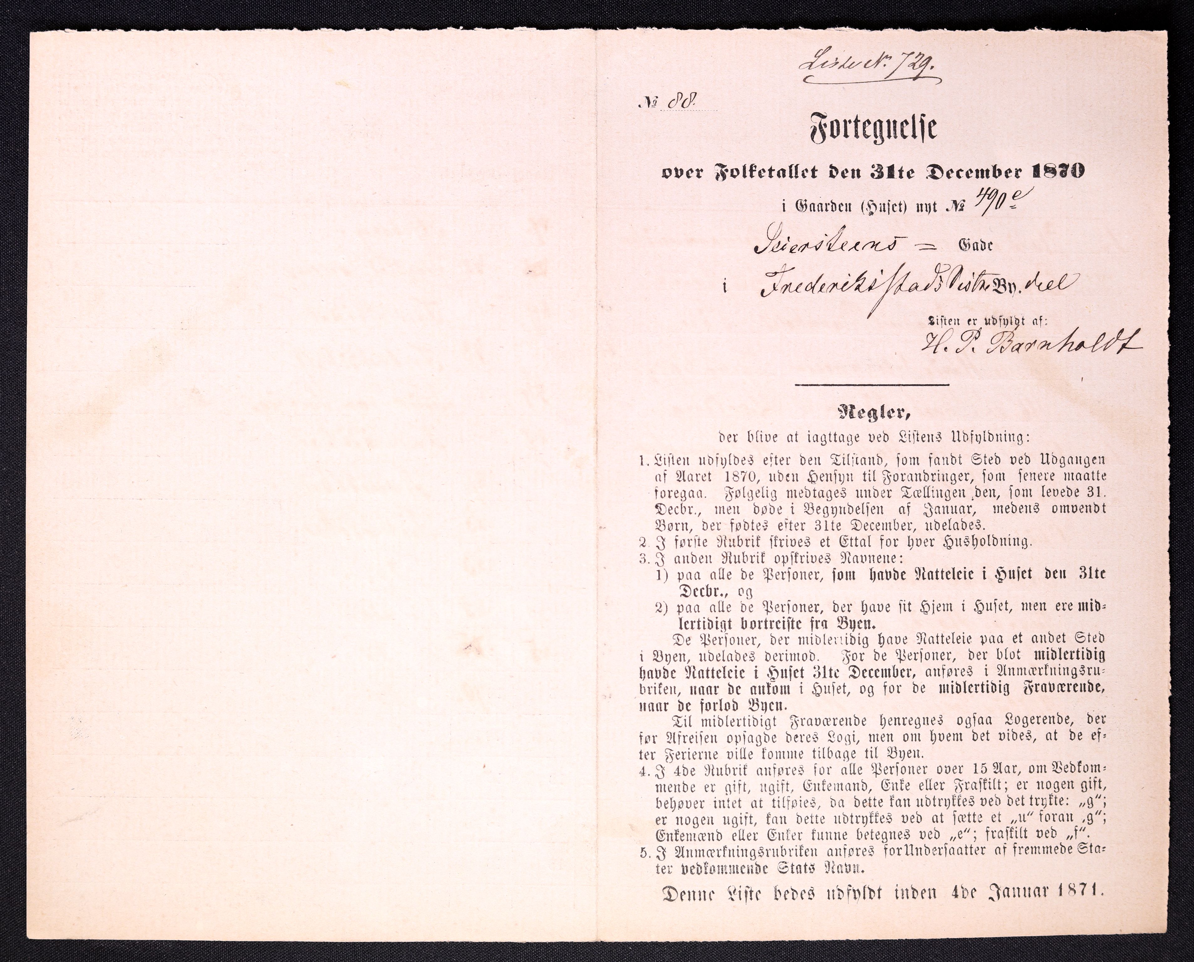 RA, 1870 census for 0103 Fredrikstad, 1870, p. 1459