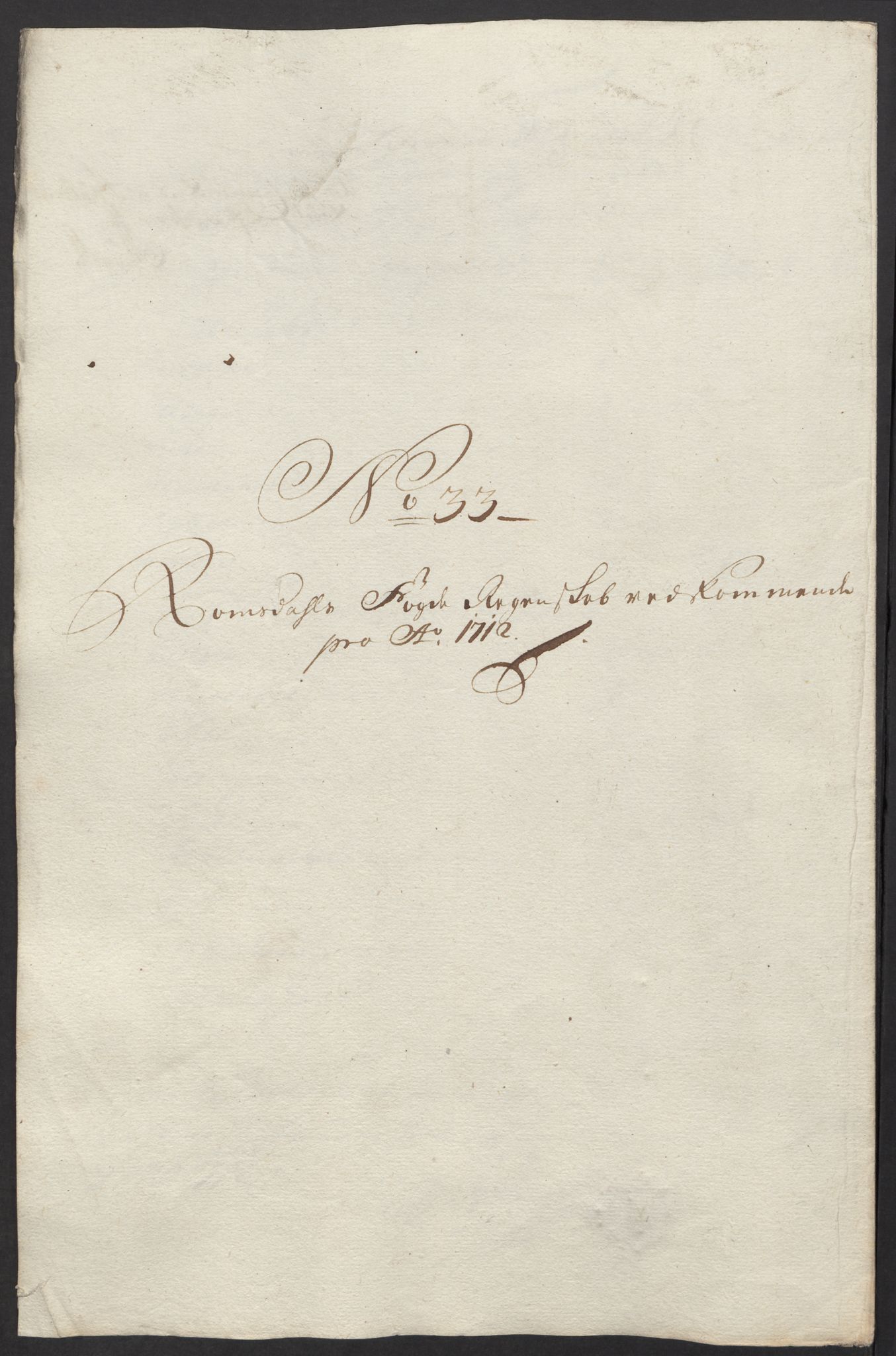 Rentekammeret inntil 1814, Reviderte regnskaper, Fogderegnskap, AV/RA-EA-4092/R55/L3661: Fogderegnskap Romsdal, 1712, p. 219