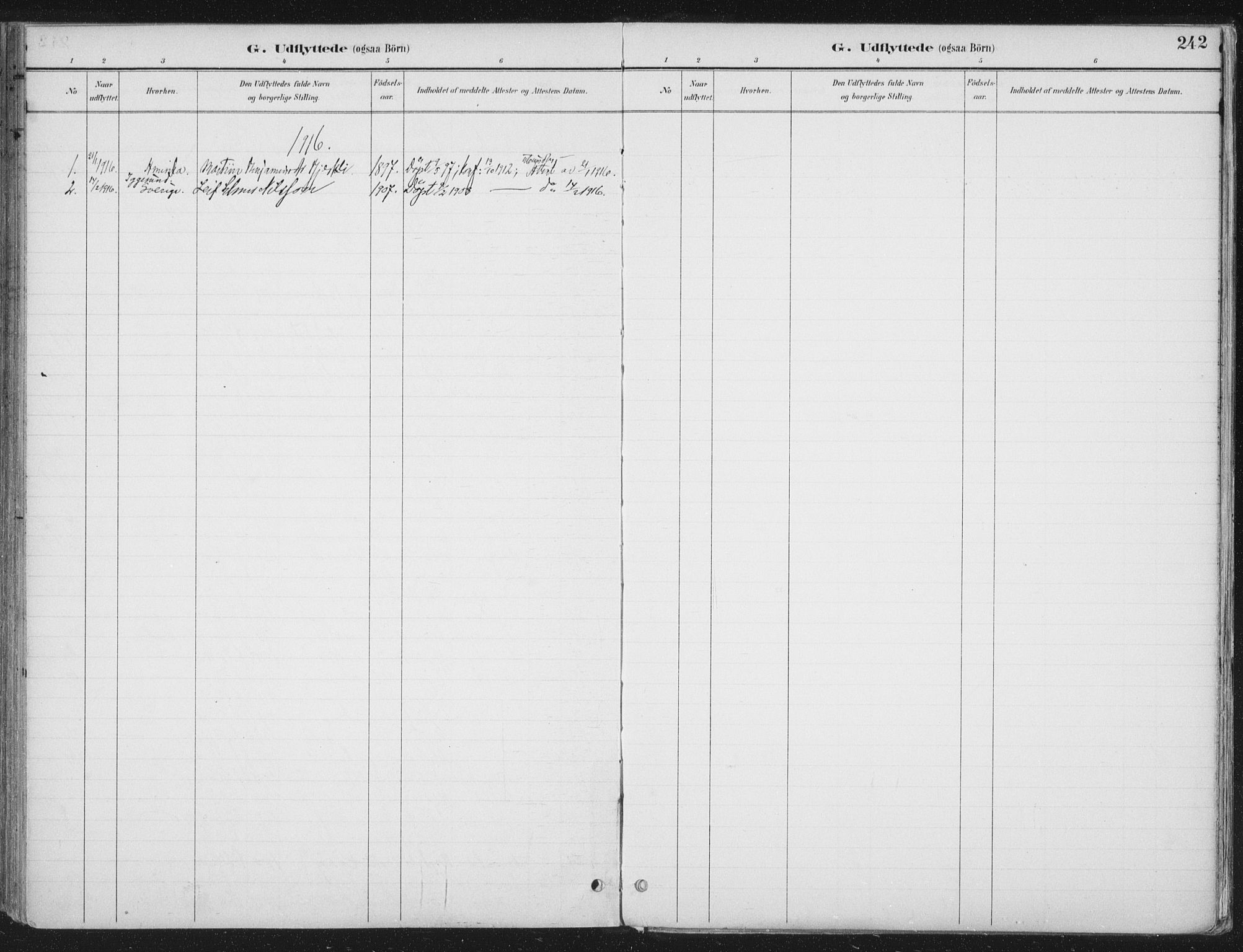 Ministerialprotokoller, klokkerbøker og fødselsregistre - Nord-Trøndelag, AV/SAT-A-1458/709/L0082: Parish register (official) no. 709A22, 1896-1916, p. 242