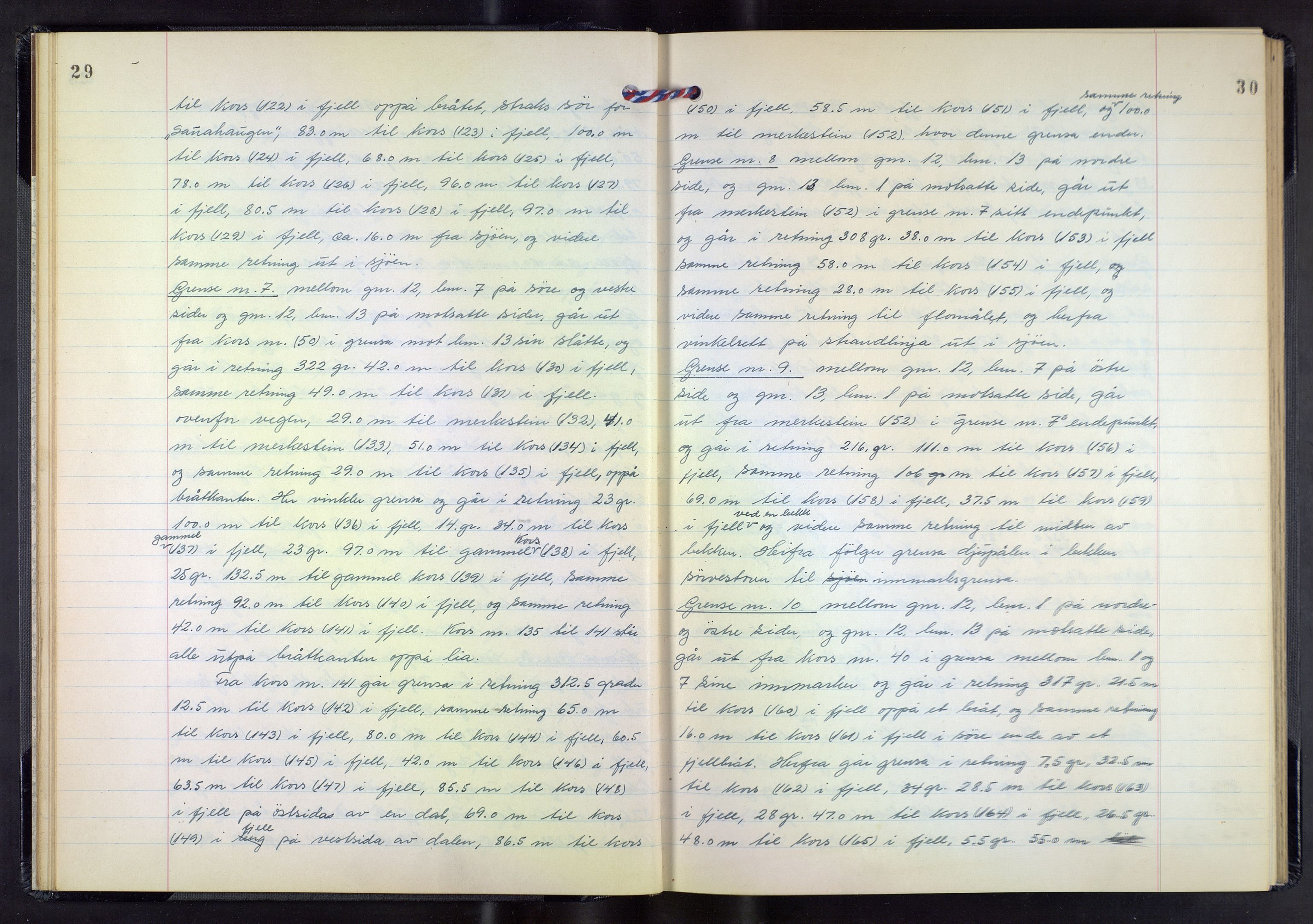Hordaland jordskiftedøme - III Midhordland jordskiftedistrikt, AV/SAB-A-7001/A/Aa/L0033: Forhandlingsprotokoll, 1959-1962, p. 29-30