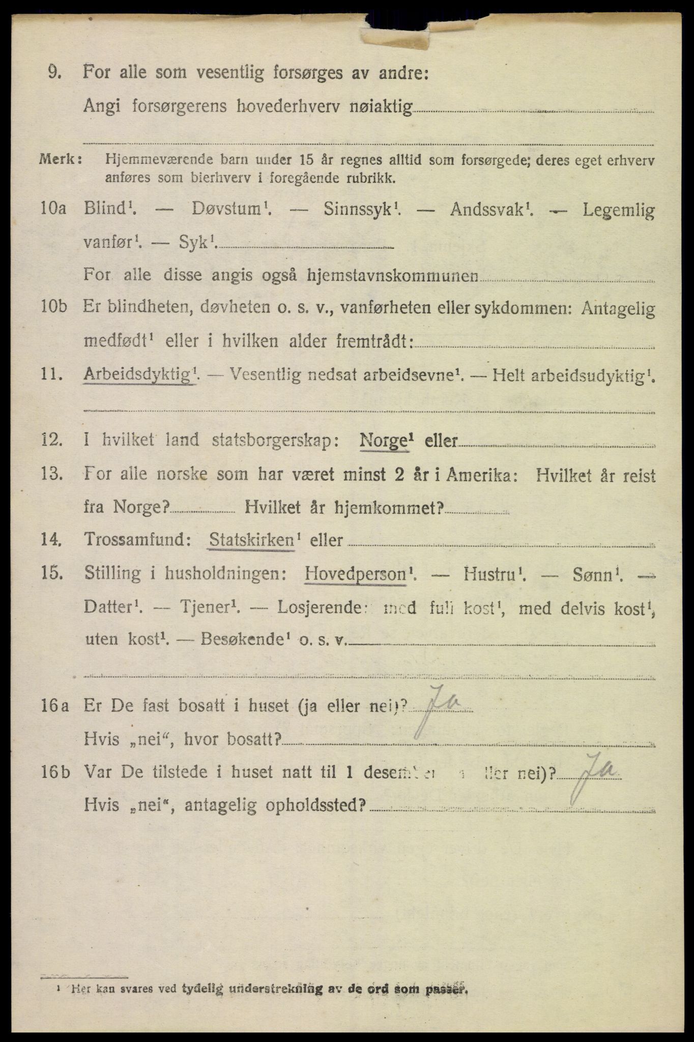 SAH, 1920 census for Østre Toten, 1920, p. 20357