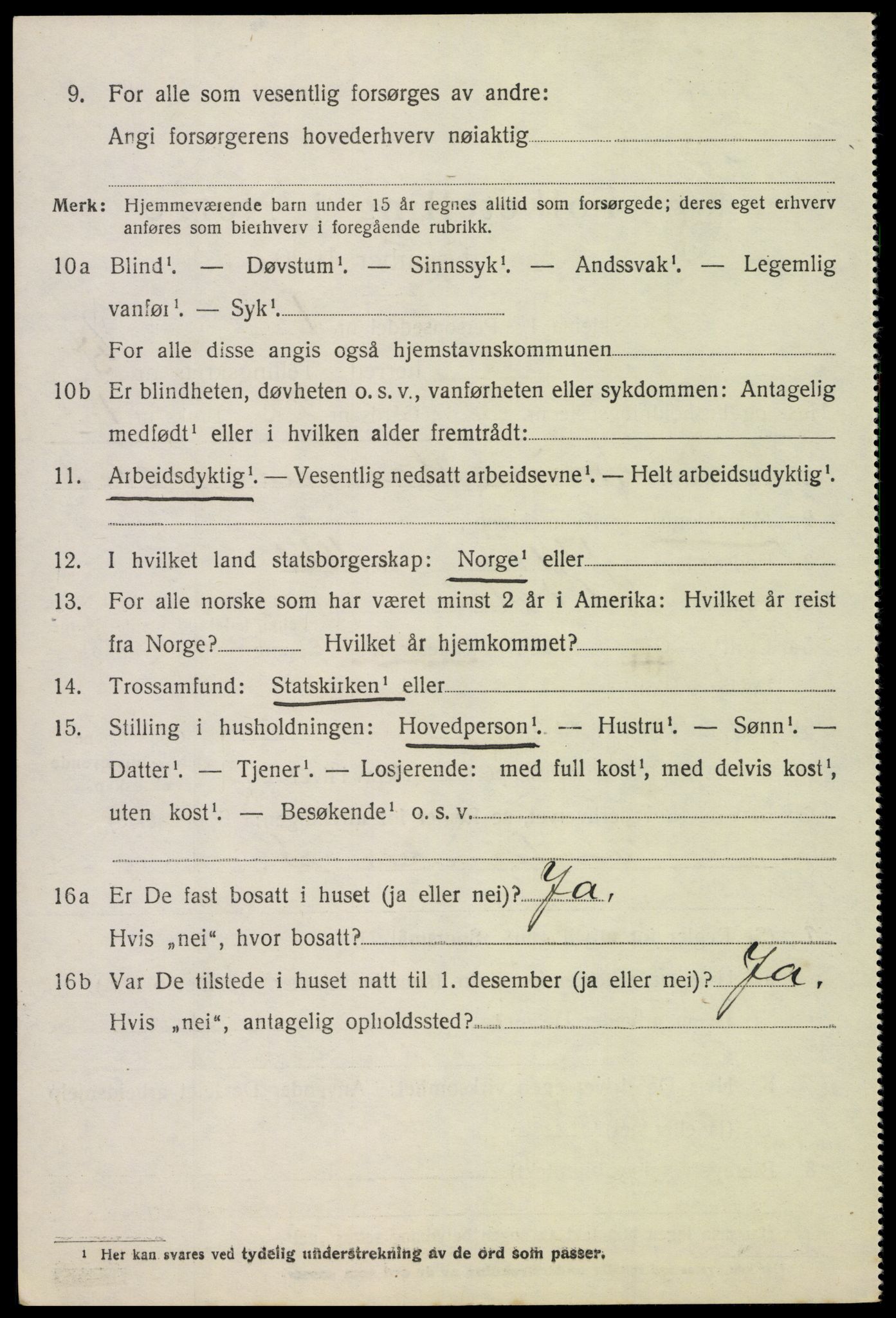 SAH, 1920 census for Sør-Odal, 1920, p. 5026