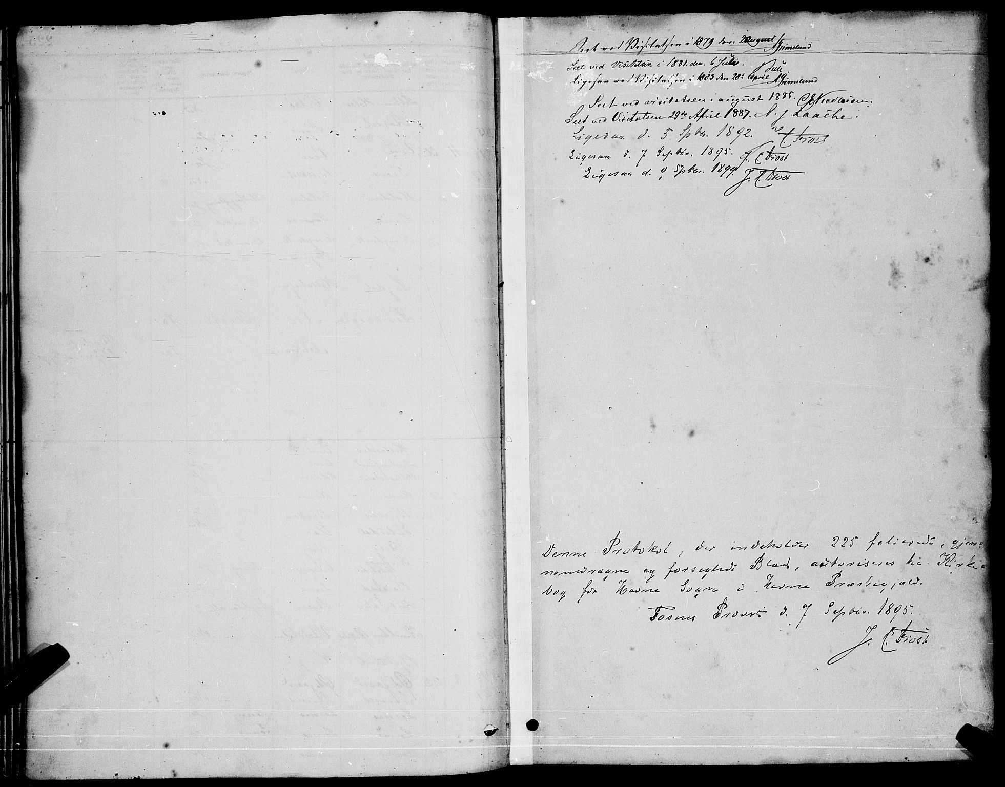 Ministerialprotokoller, klokkerbøker og fødselsregistre - Sør-Trøndelag, AV/SAT-A-1456/630/L0504: Parish register (copy) no. 630C02, 1879-1898