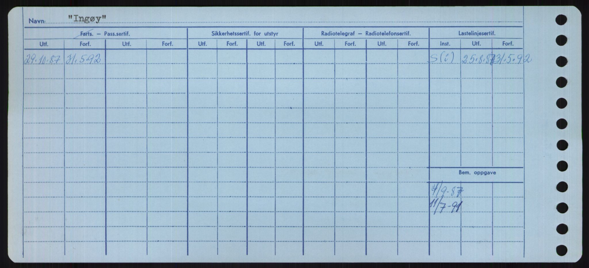 Sjøfartsdirektoratet med forløpere, Skipsmålingen, AV/RA-S-1627/H/Ha/L0003/0001: Fartøy, Hilm-Mar / Fartøy, Hilm-Kol, p. 352