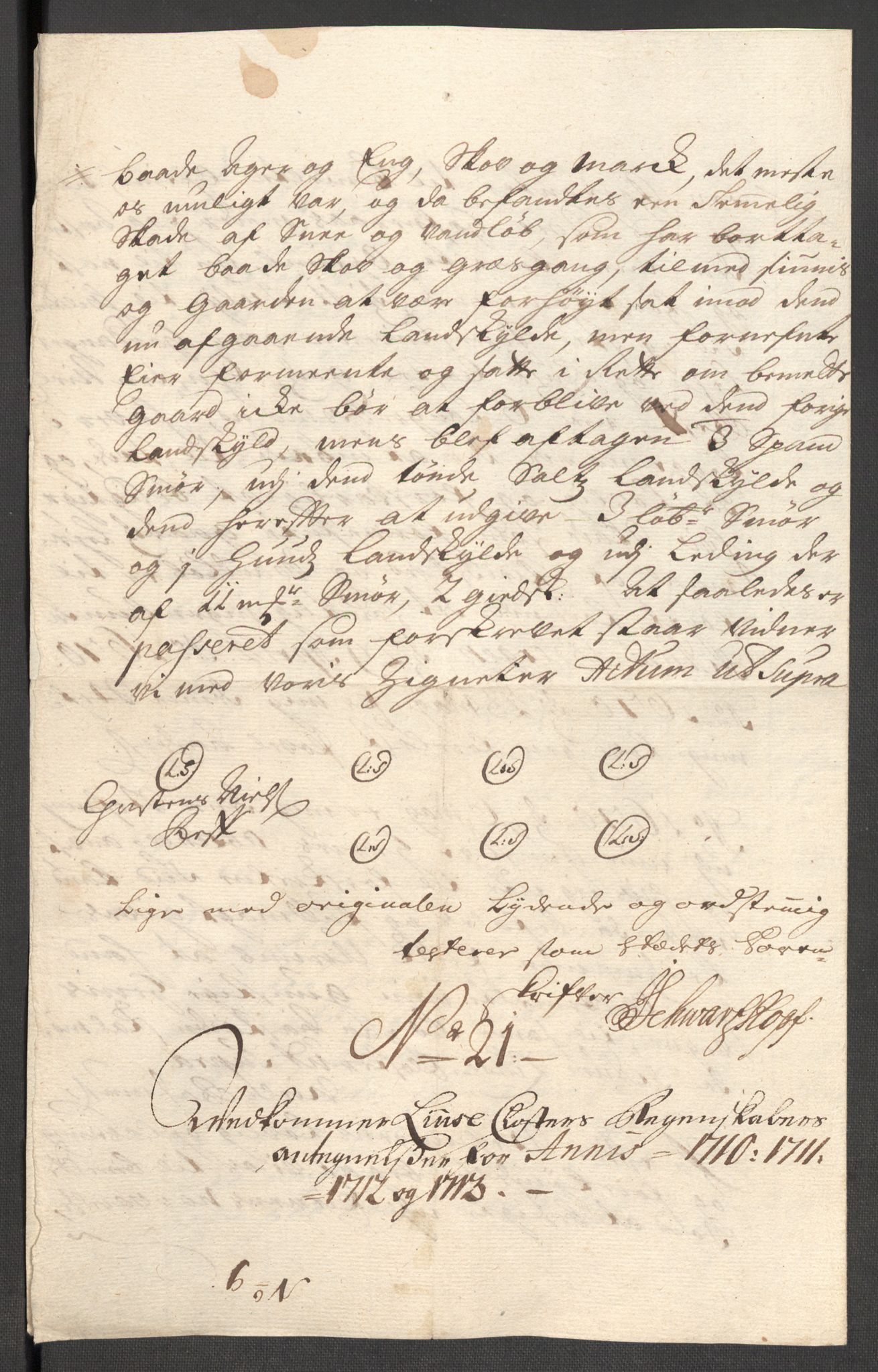 Rentekammeret inntil 1814, Reviderte regnskaper, Fogderegnskap, AV/RA-EA-4092/R50/L3160: Fogderegnskap Lyse kloster, 1710-1719, p. 270