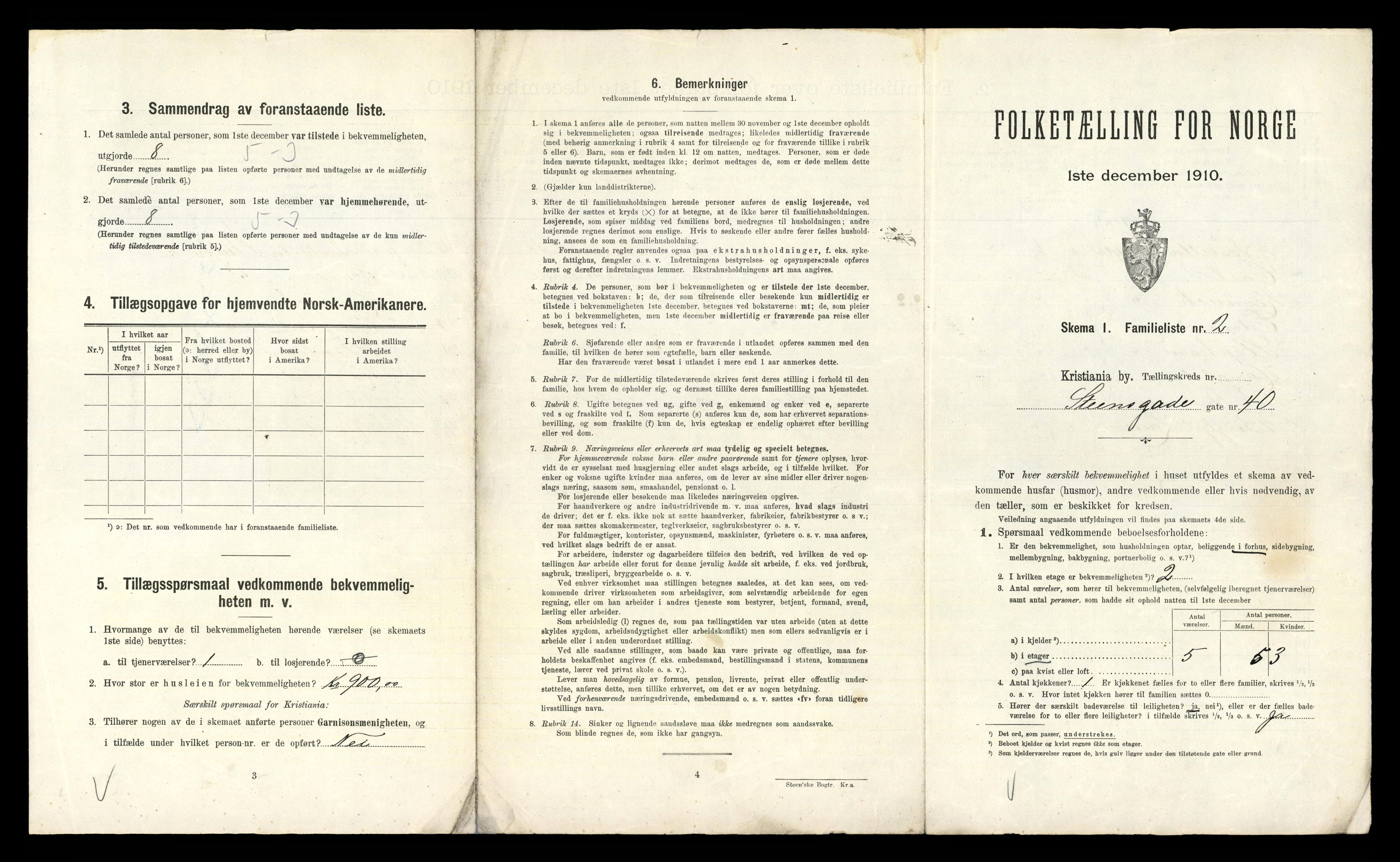 RA, 1910 census for Kristiania, 1910, p. 98387