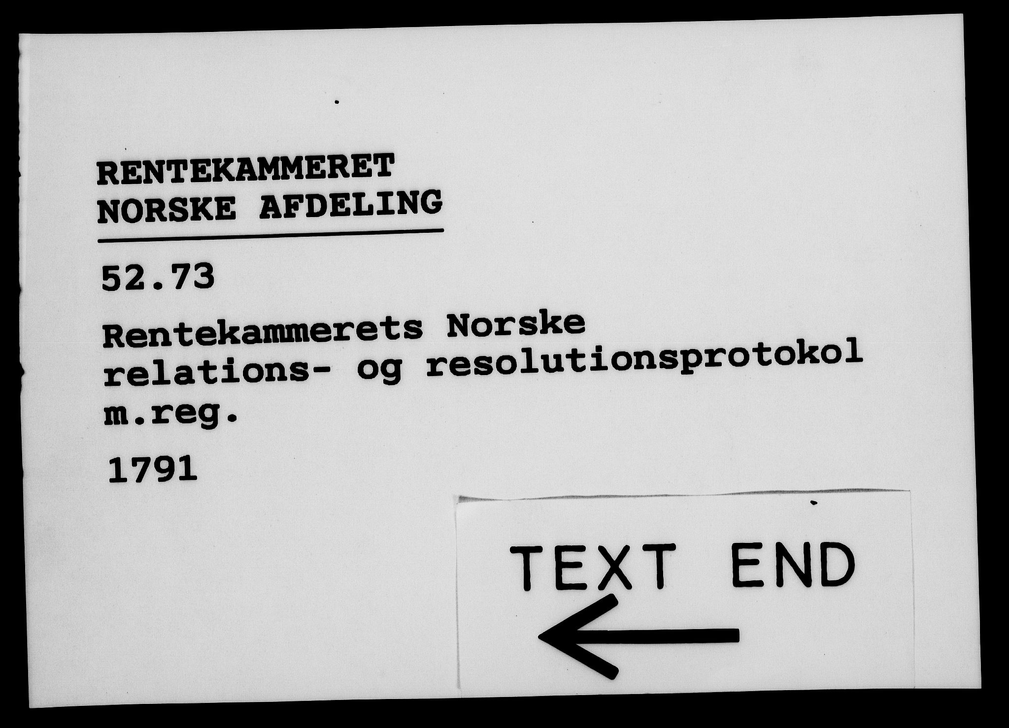 Rentekammeret, Kammerkanselliet, RA/EA-3111/G/Gf/Gfa/L0073: Norsk relasjons- og resolusjonsprotokoll (merket RK 52.73), 1791, p. 521
