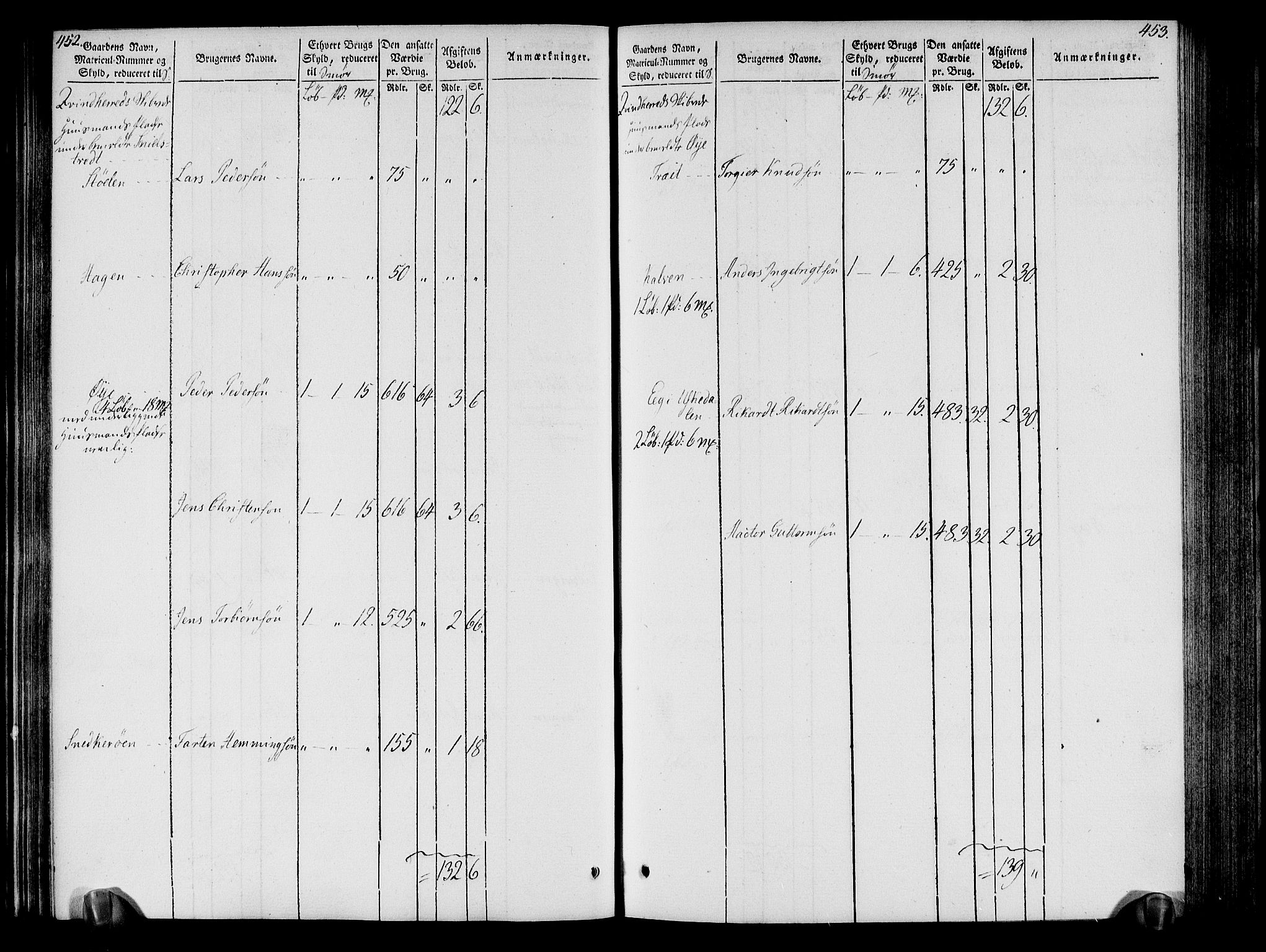 Rentekammeret inntil 1814, Realistisk ordnet avdeling, AV/RA-EA-4070/N/Ne/Nea/L0109: Sunnhordland og Hardanger fogderi. Oppebørselsregister, 1803-1804, p. 230