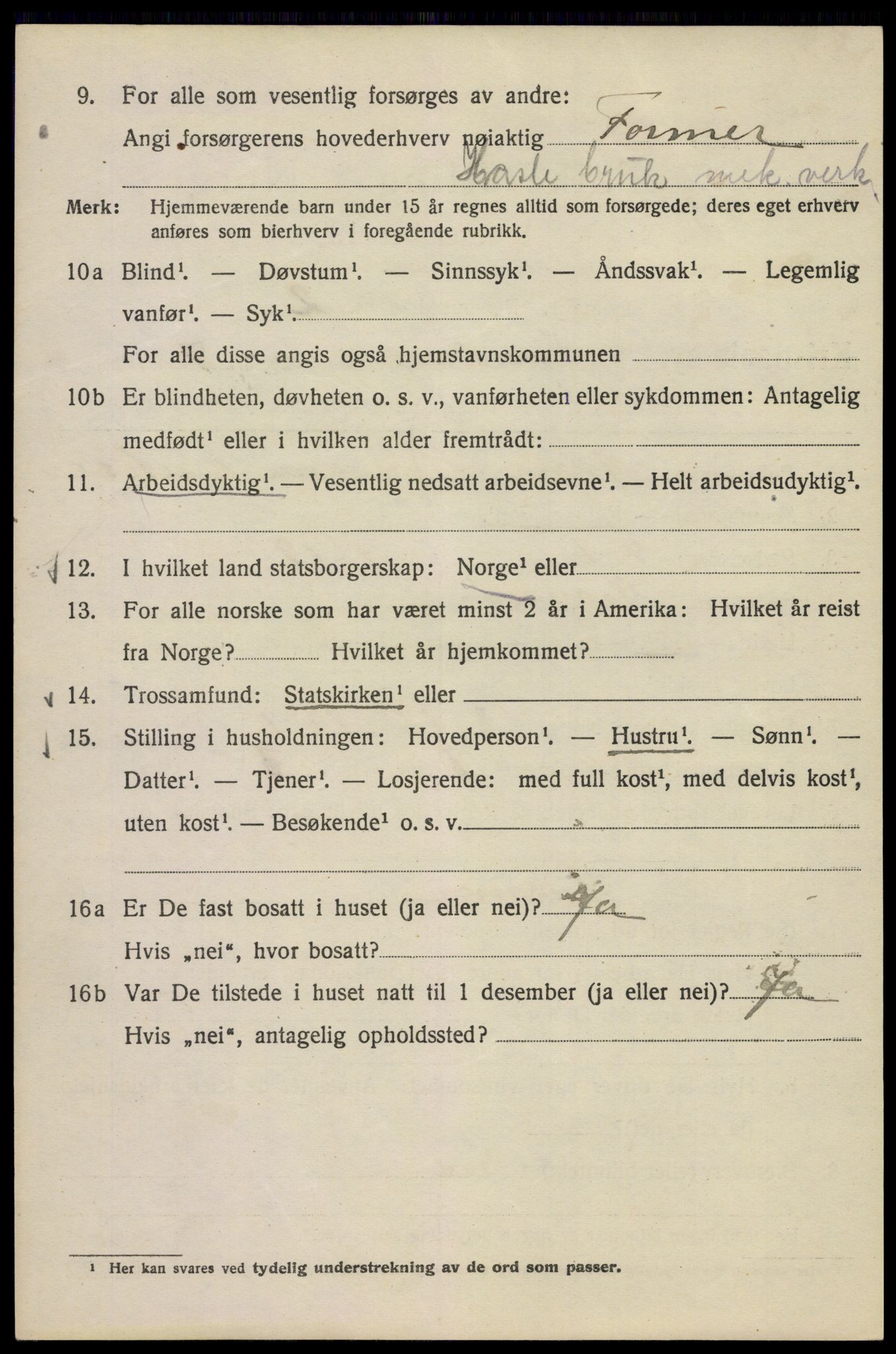 SAO, 1920 census for Kristiania, 1920, p. 556470