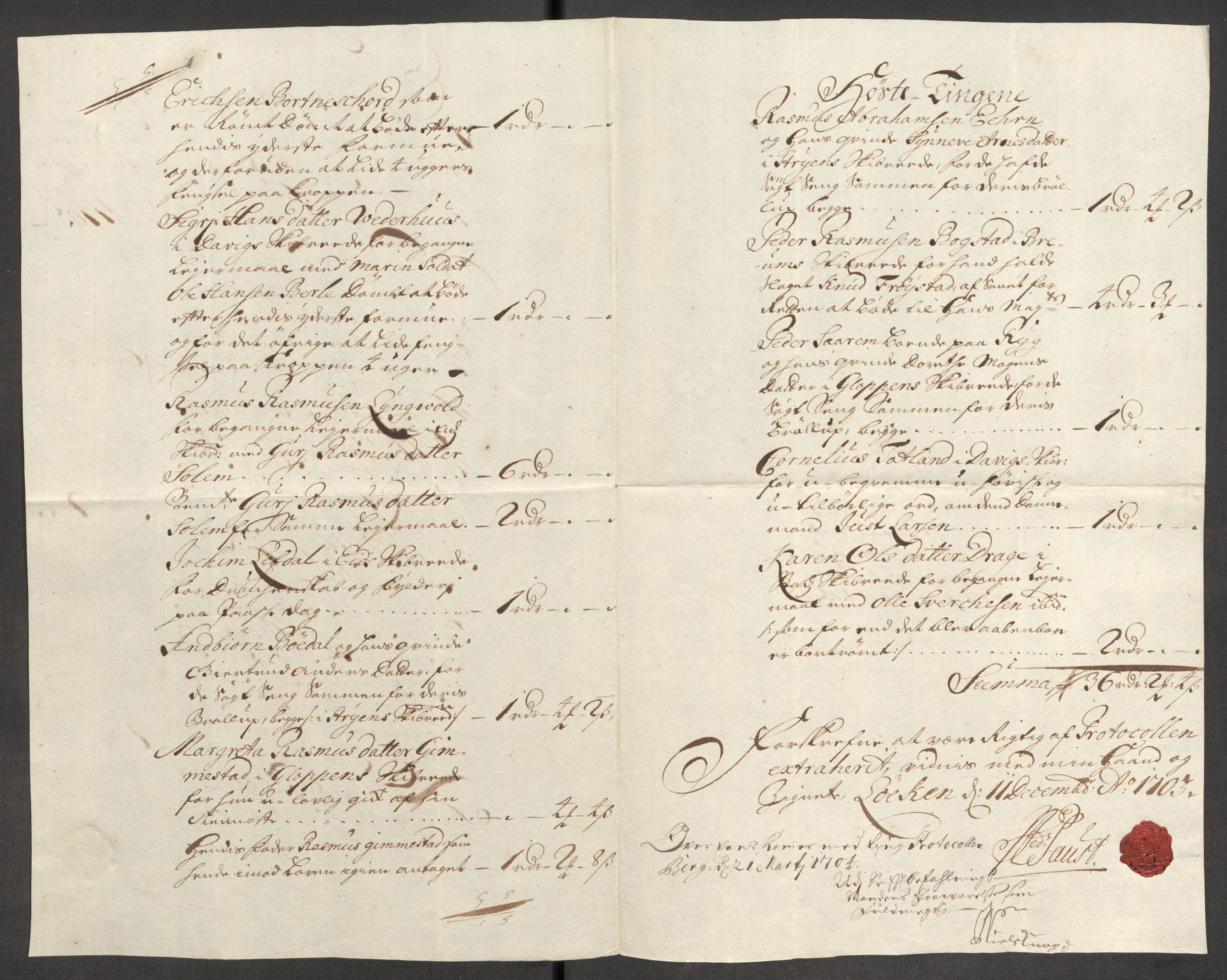 Rentekammeret inntil 1814, Reviderte regnskaper, Fogderegnskap, AV/RA-EA-4092/R53/L3427: Fogderegnskap Sunn- og Nordfjord, 1703, p. 234