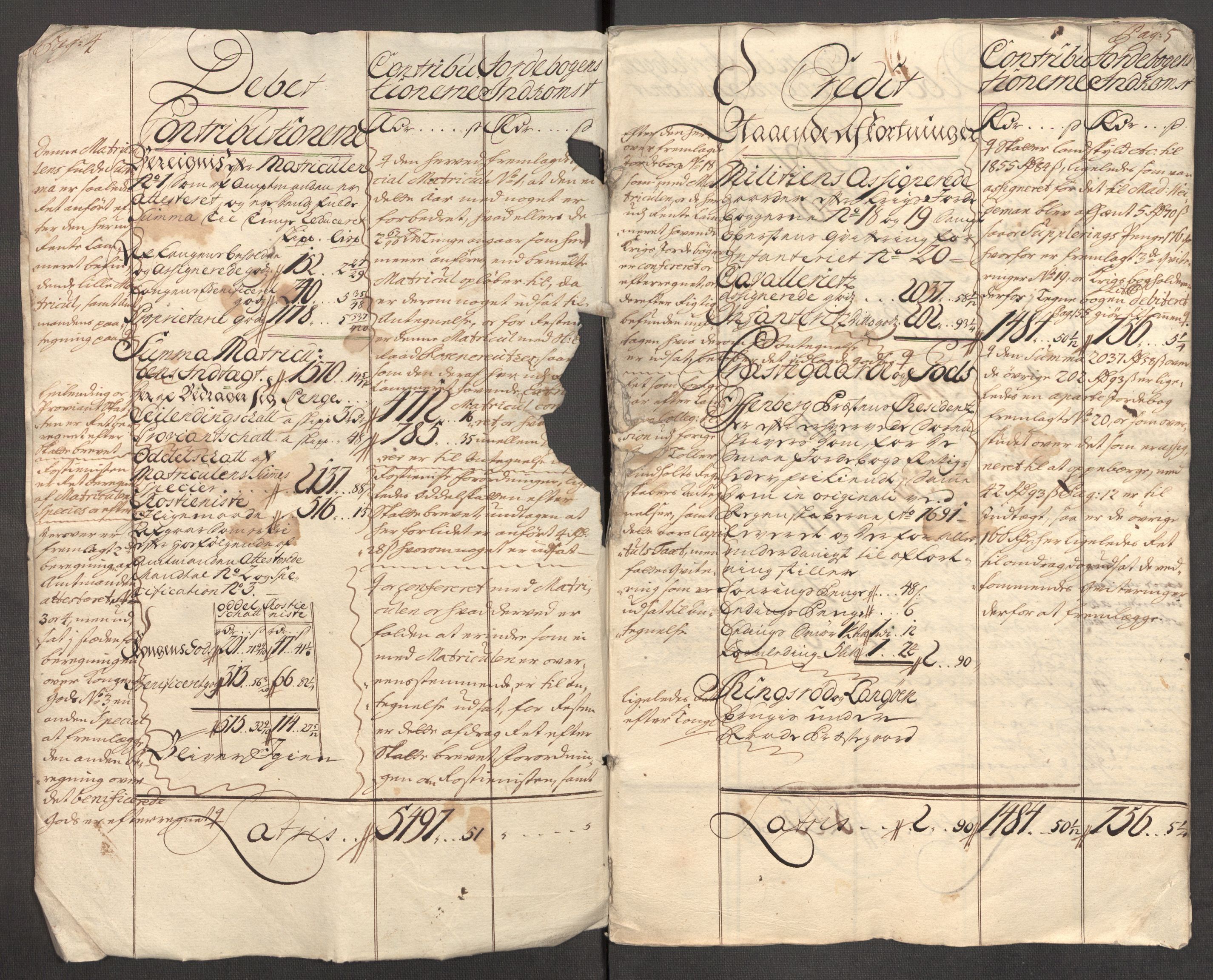 Rentekammeret inntil 1814, Reviderte regnskaper, Fogderegnskap, AV/RA-EA-4092/R04/L0141: Fogderegnskap Moss, Onsøy, Tune, Veme og Åbygge, 1717, p. 5