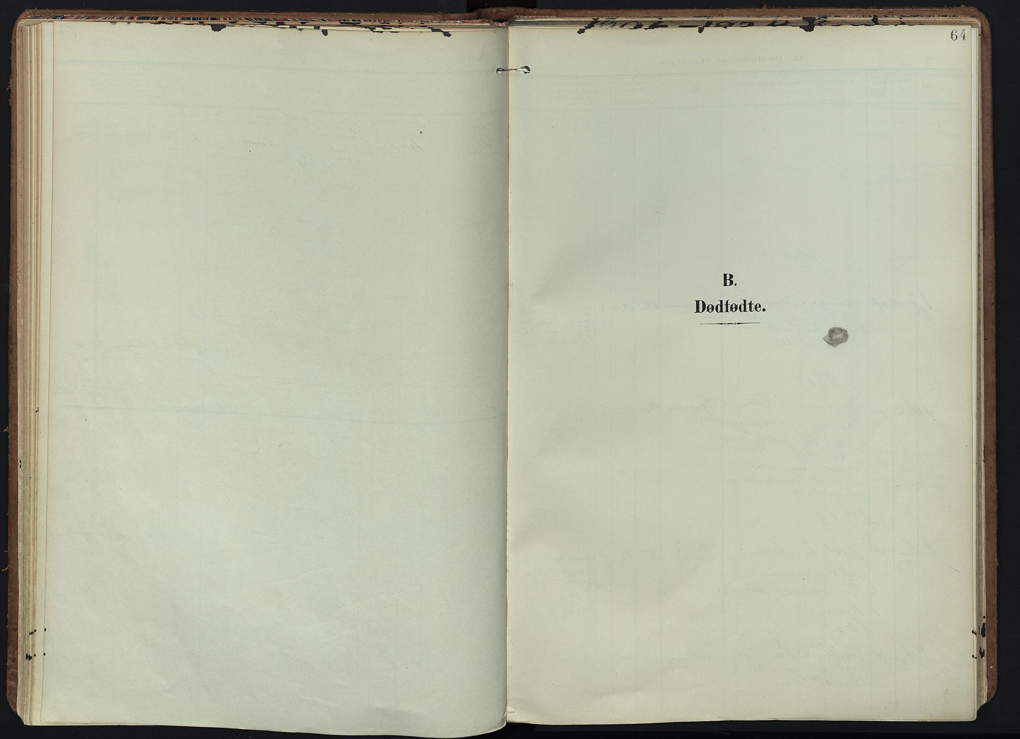 Hedrum kirkebøker, SAKO/A-344/F/Fb/L0002: Parish register (official) no. II 2, 1906-1924, p. 64