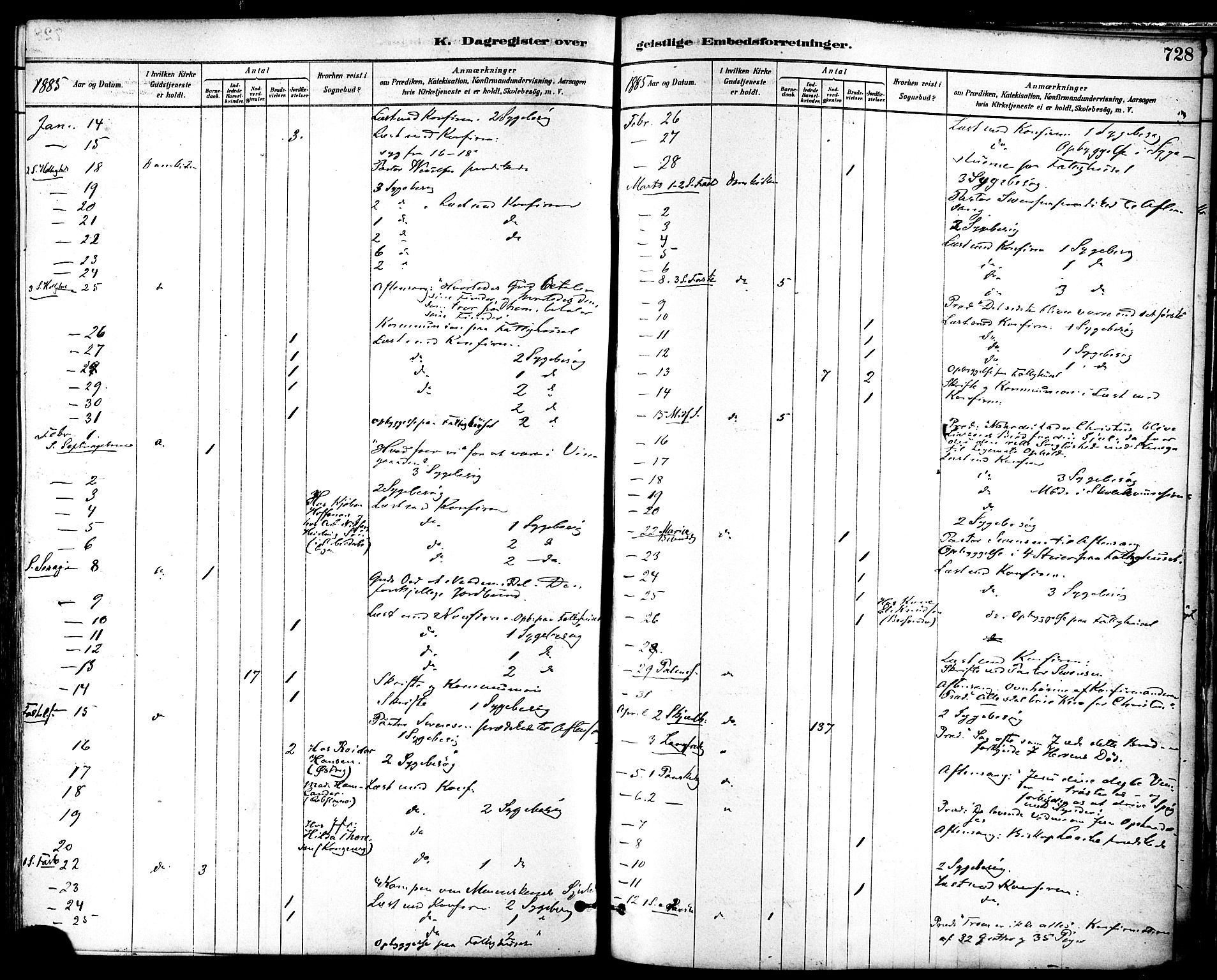 Ministerialprotokoller, klokkerbøker og fødselsregistre - Sør-Trøndelag, SAT/A-1456/601/L0058: Parish register (official) no. 601A26, 1877-1891, p. 728