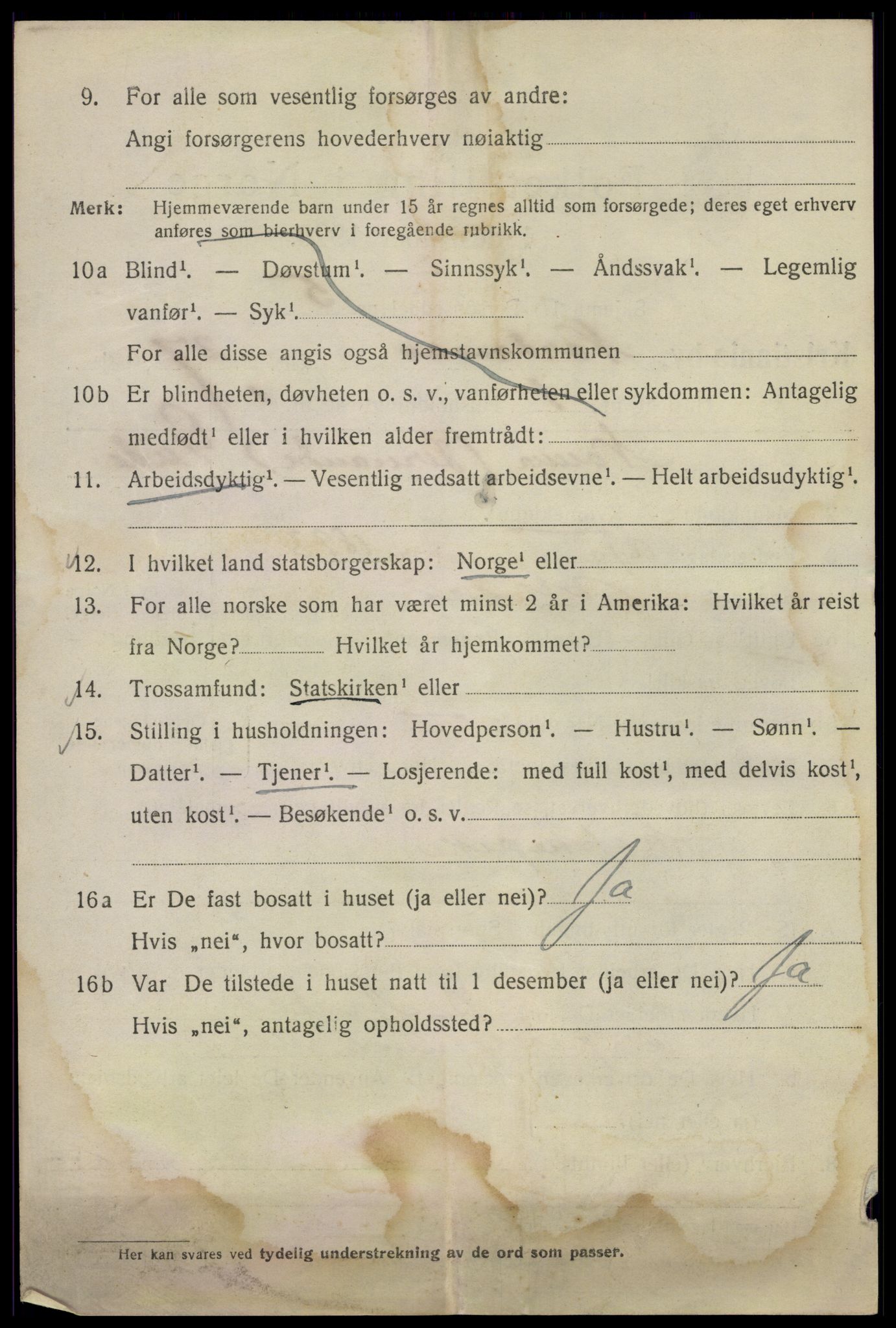 SAO, 1920 census for Kristiania, 1920, p. 424690