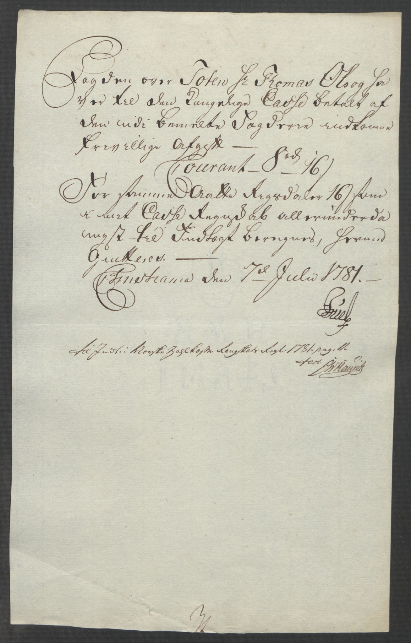 Rentekammeret inntil 1814, Reviderte regnskaper, Fogderegnskap, AV/RA-EA-4092/R19/L1399: Fogderegnskap Toten, Hadeland og Vardal, 1762-1783, p. 538