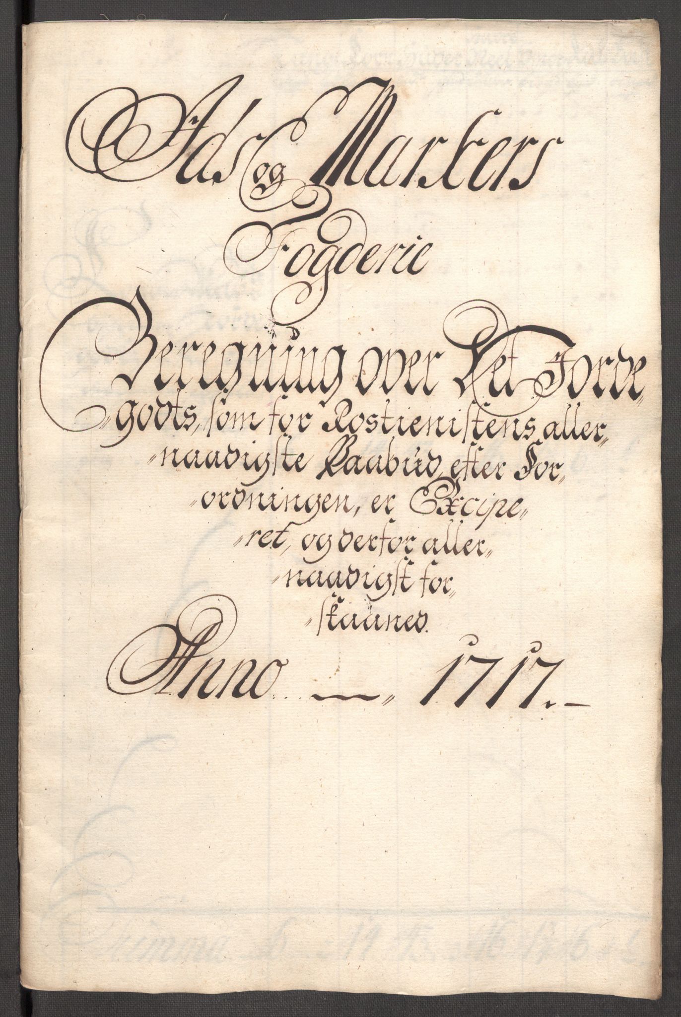 Rentekammeret inntil 1814, Reviderte regnskaper, Fogderegnskap, AV/RA-EA-4092/R01/L0024: Fogderegnskap Idd og Marker, 1717-1718, p. 180