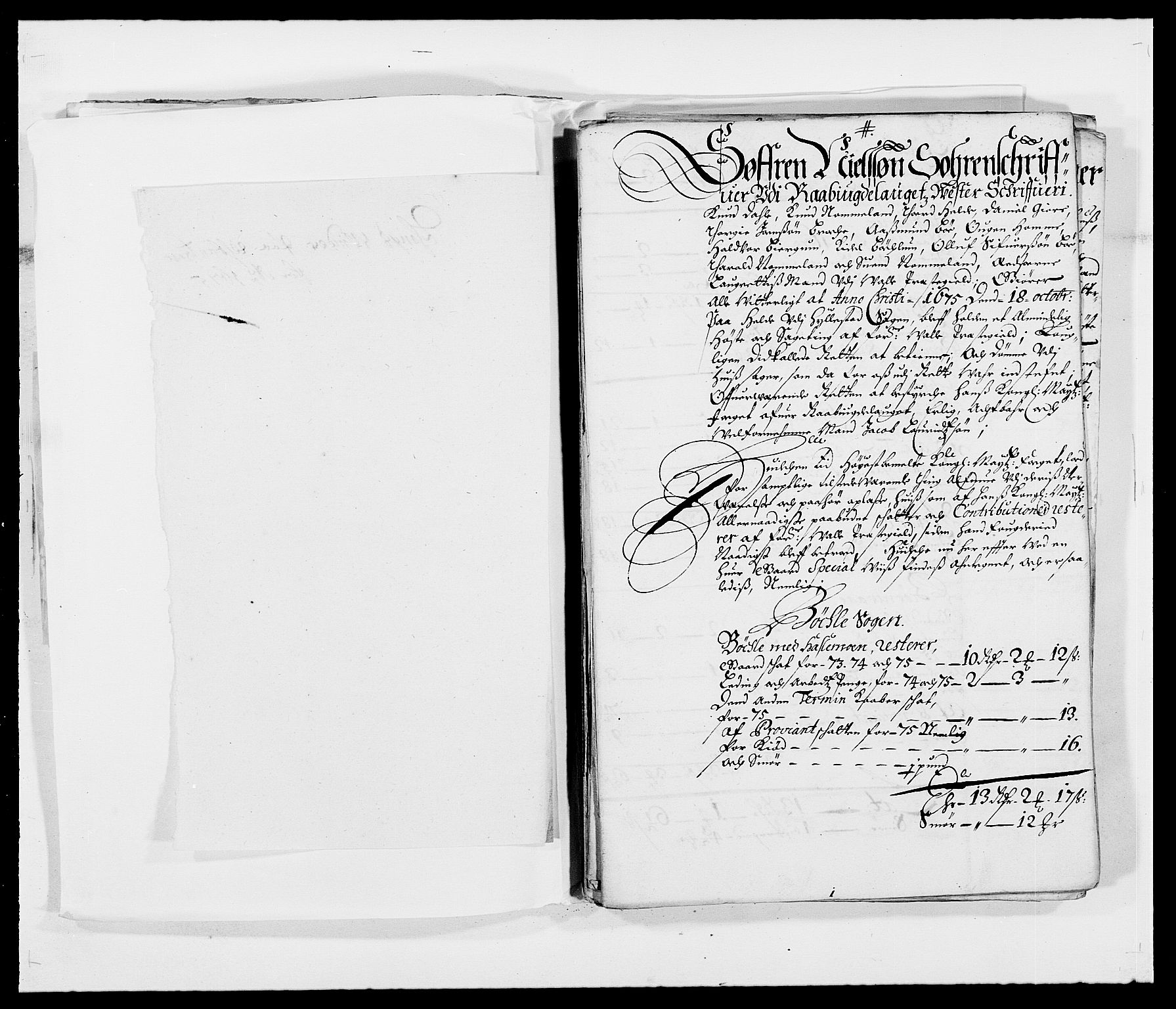 Rentekammeret inntil 1814, Reviderte regnskaper, Fogderegnskap, AV/RA-EA-4092/R40/L2434: Fogderegnskap Råbyggelag, 1675-1676, p. 159