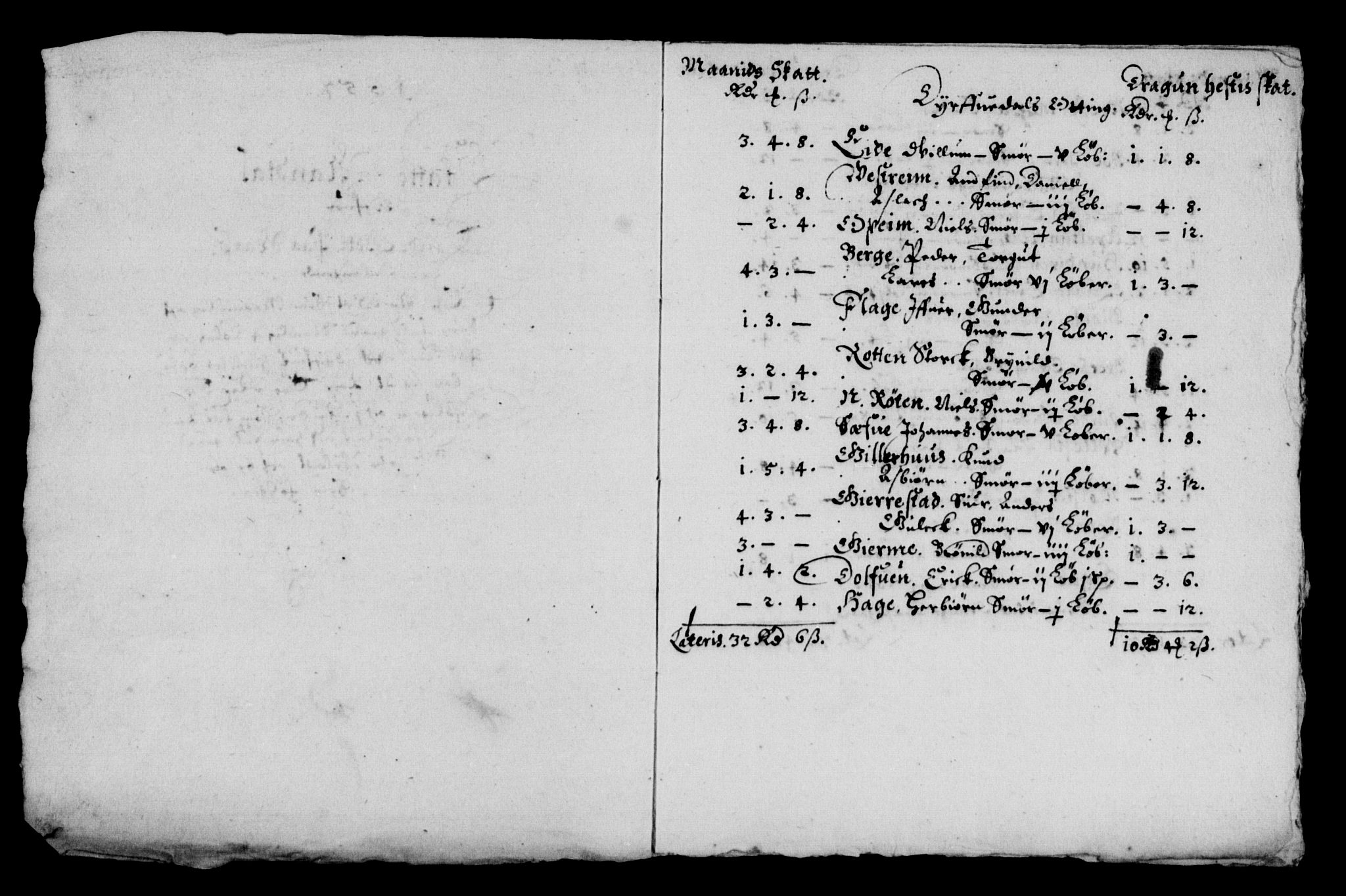 Rentekammeret inntil 1814, Reviderte regnskaper, Lensregnskaper, AV/RA-EA-5023/R/Rb/Rbt/L0139: Bergenhus len, 1657-1658