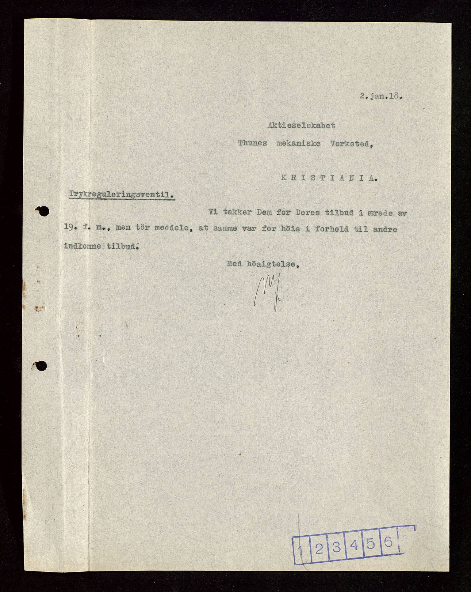 Pa 1521 - A/S Norske Shell, SAST/A-101915/E/Ea/Eaa/L0003: Sjefskorrespondanse, 1918, p. 298