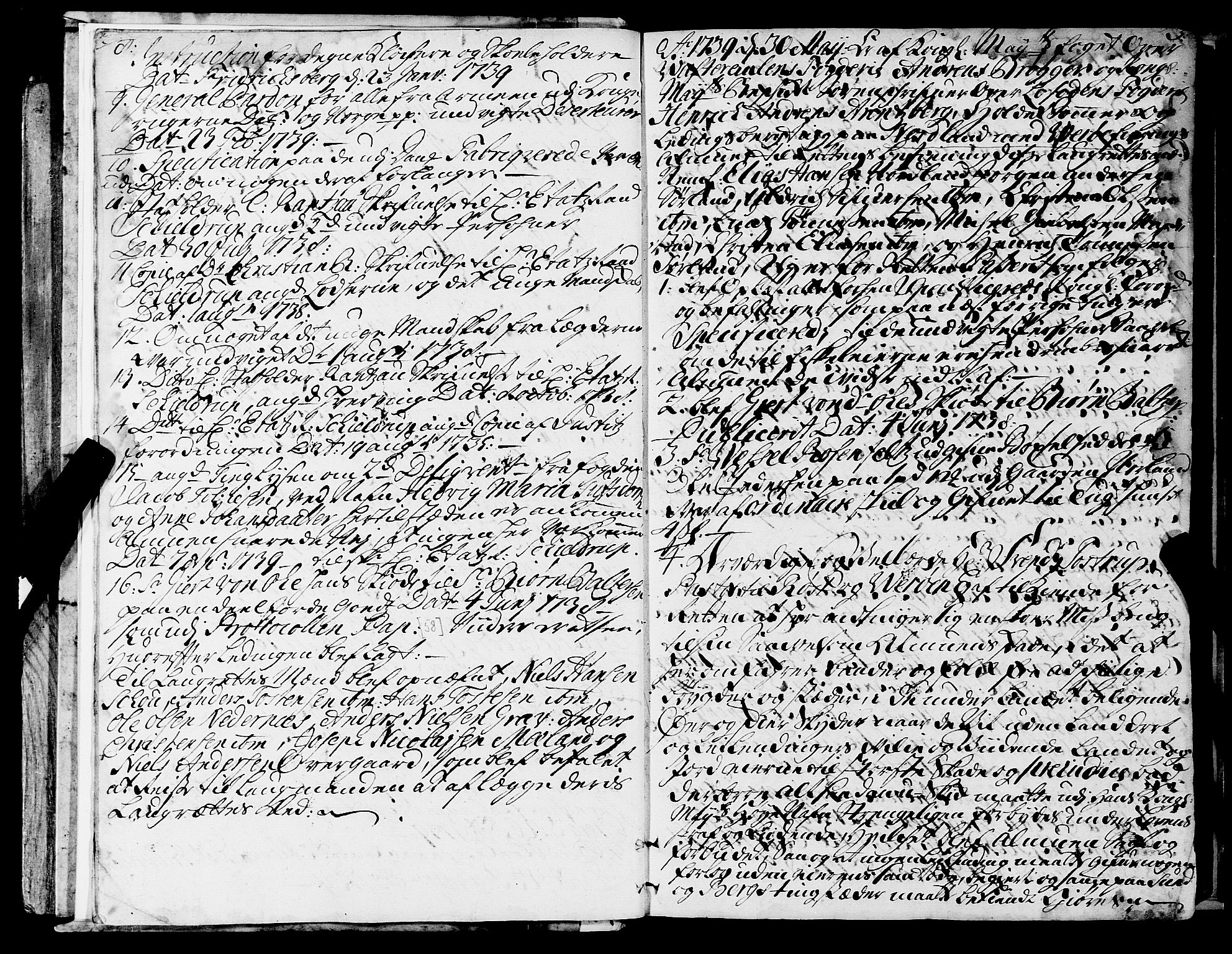 Lofoten sorenskriveri, SAT/A-0017/1/1/1A/L0005: Tingbok, 1739-1752, p. 2-3