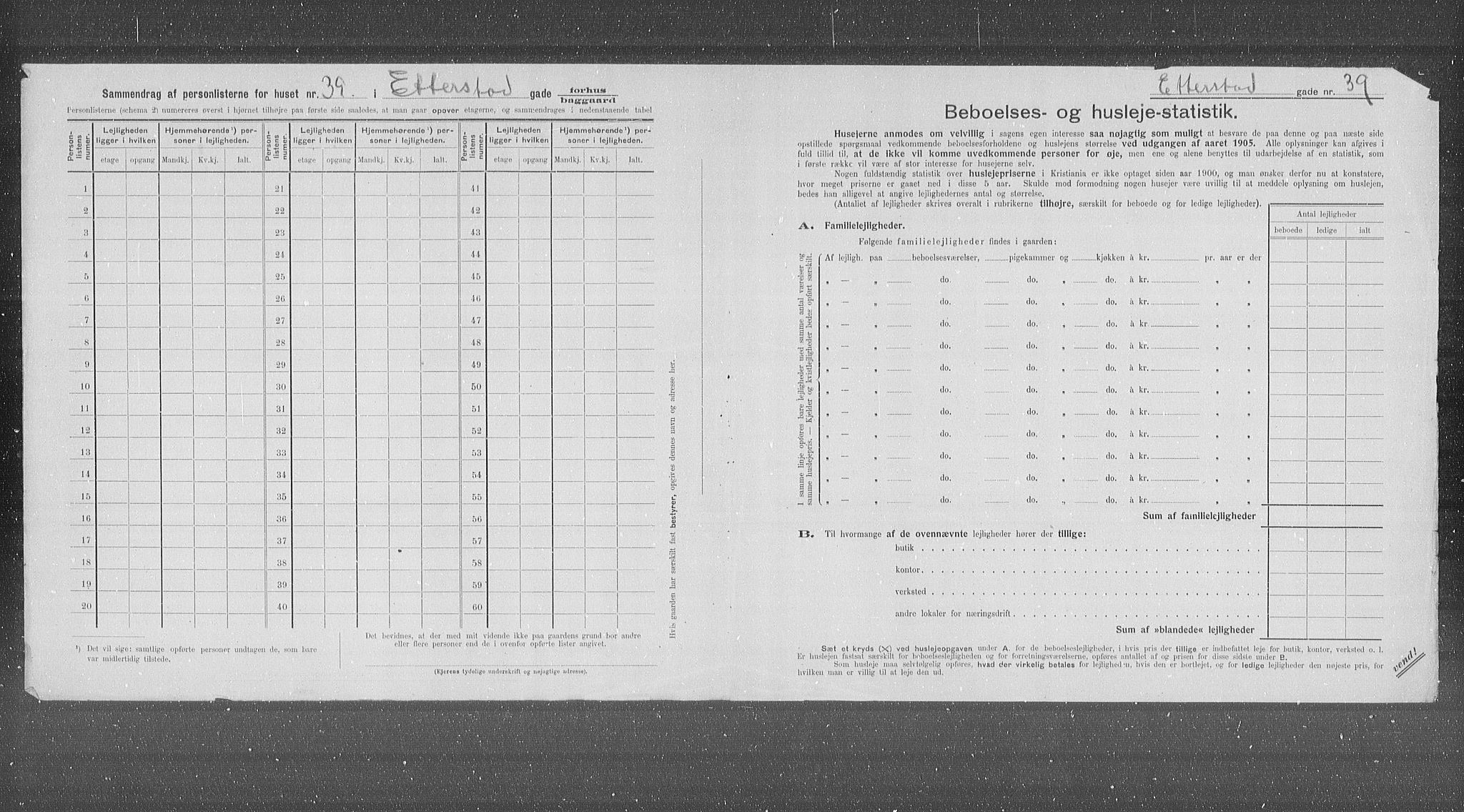OBA, Municipal Census 1905 for Kristiania, 1905, p. 11717