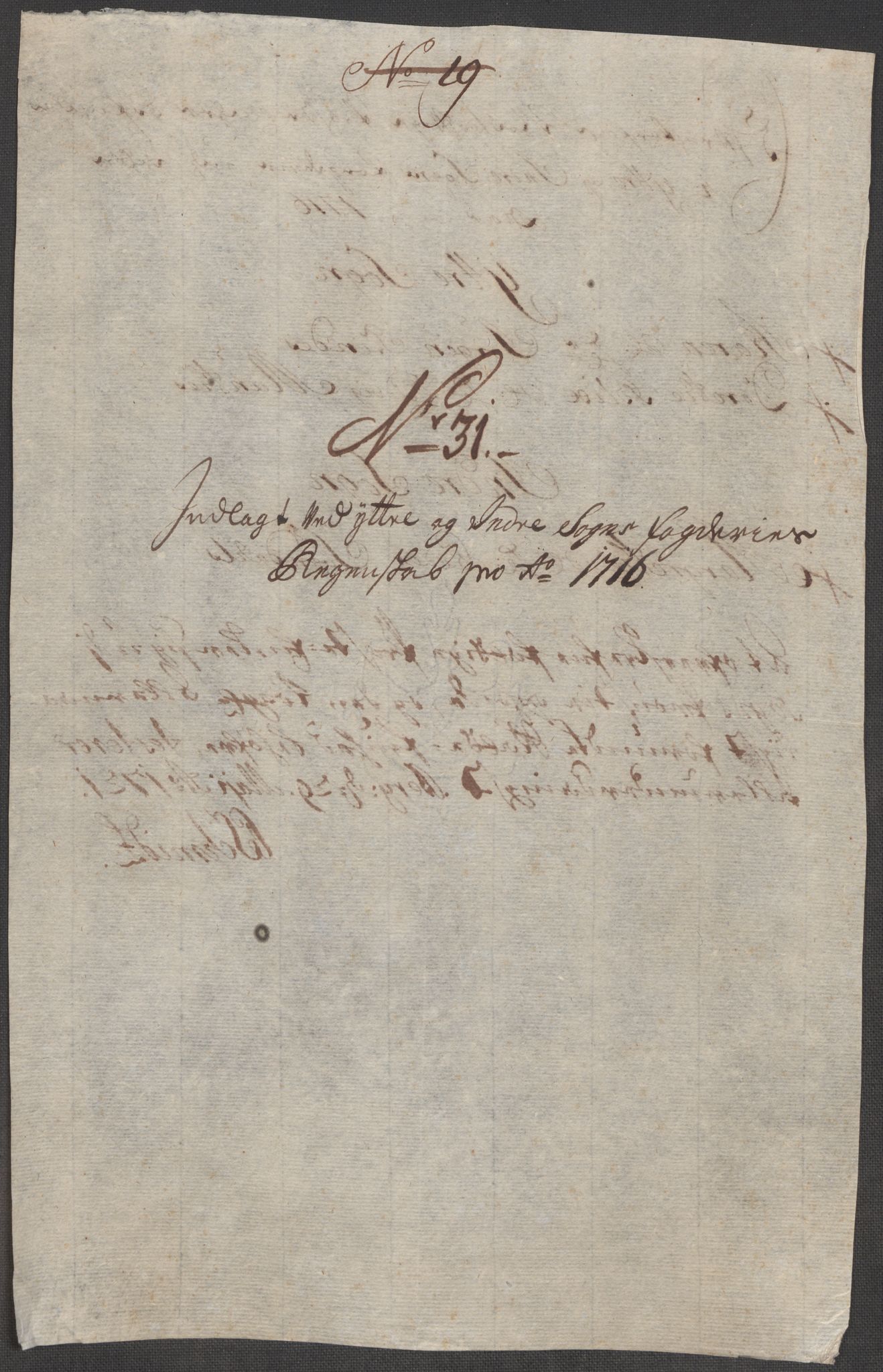 Rentekammeret inntil 1814, Reviderte regnskaper, Fogderegnskap, AV/RA-EA-4092/R52/L3320: Fogderegnskap Sogn, 1715-1716, p. 480