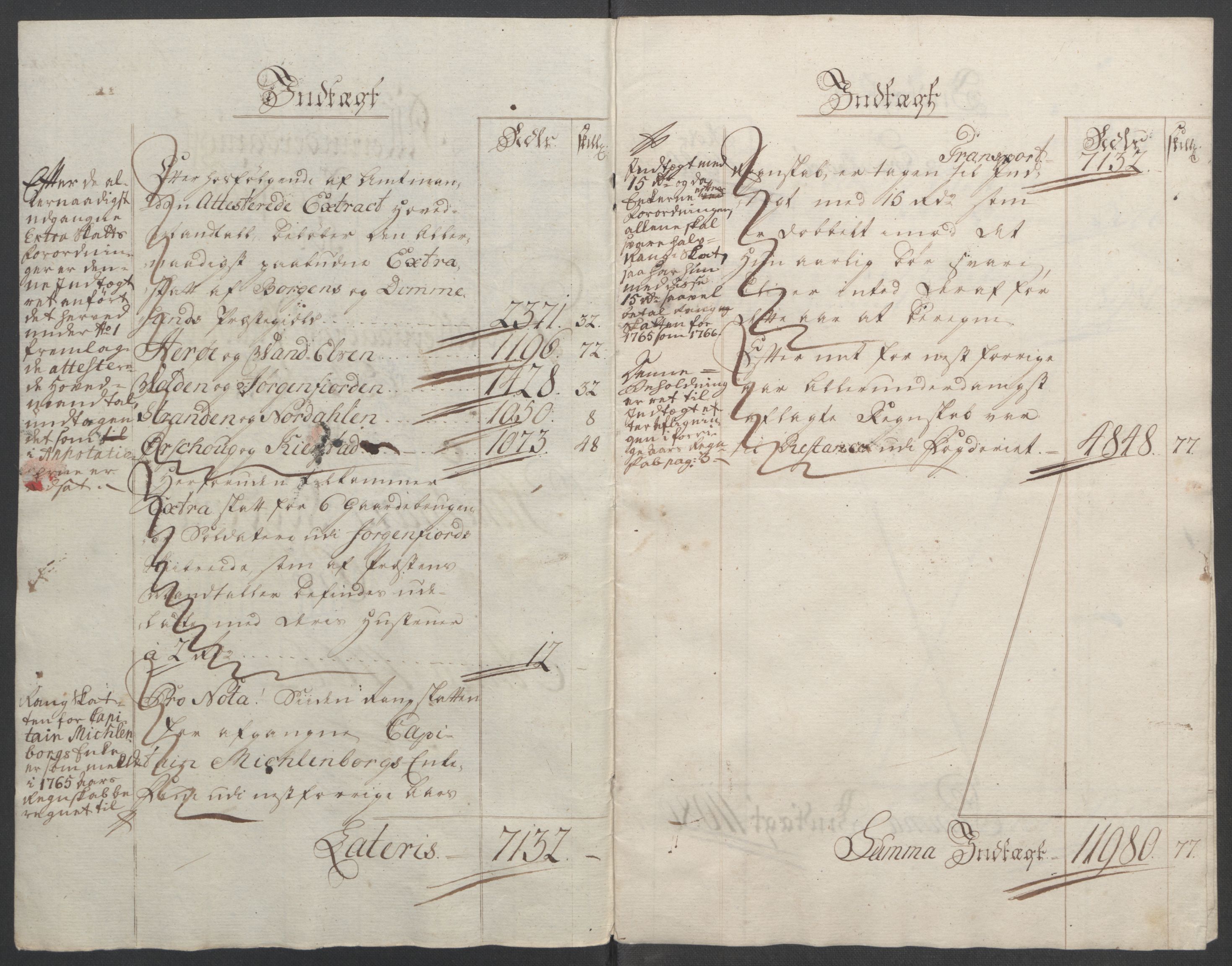 Rentekammeret inntil 1814, Reviderte regnskaper, Fogderegnskap, RA/EA-4092/R54/L3645: Ekstraskatten Sunnmøre, 1762-1772, p. 79