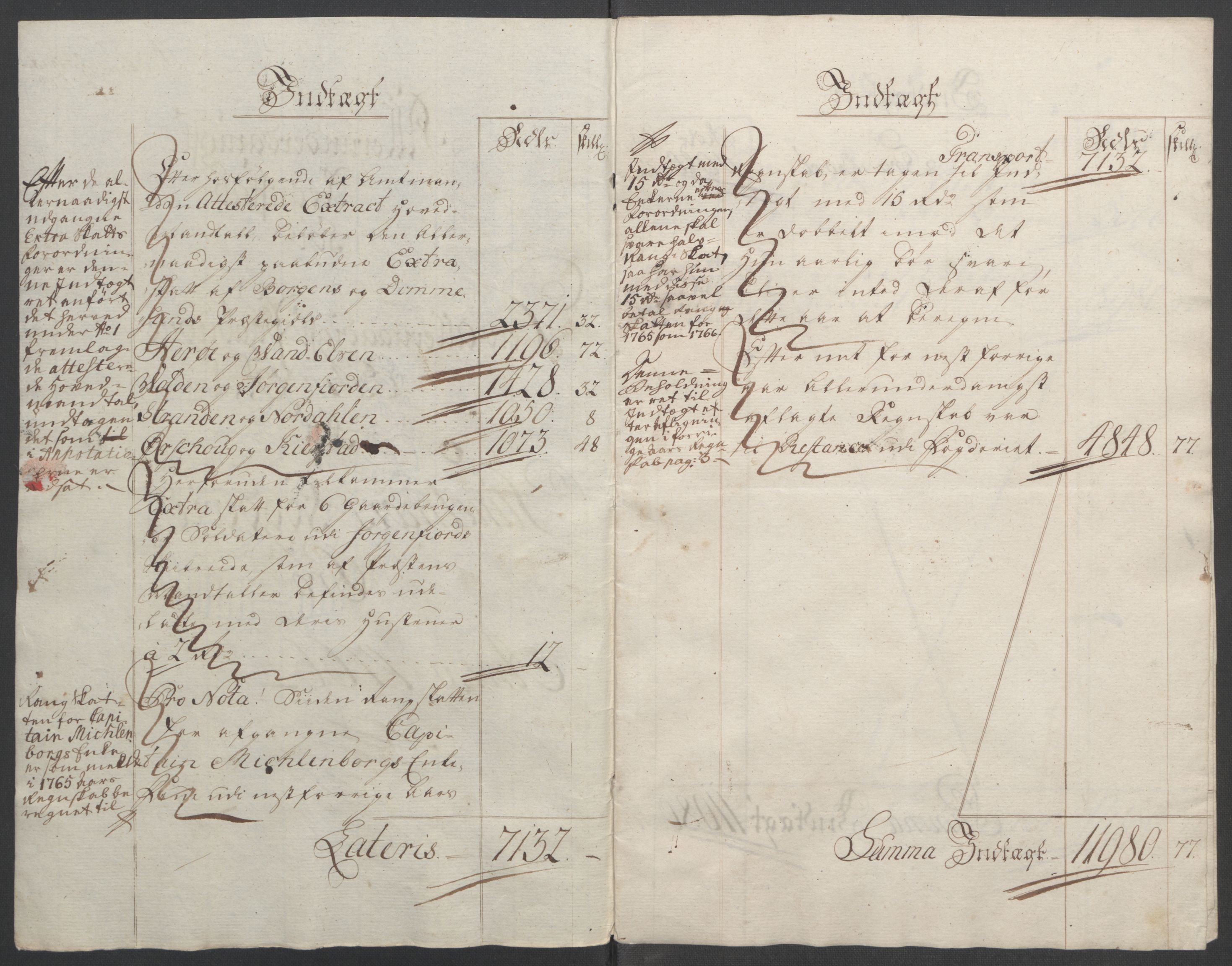 Rentekammeret inntil 1814, Reviderte regnskaper, Fogderegnskap, AV/RA-EA-4092/R54/L3645: Ekstraskatten Sunnmøre, 1762-1772, p. 79