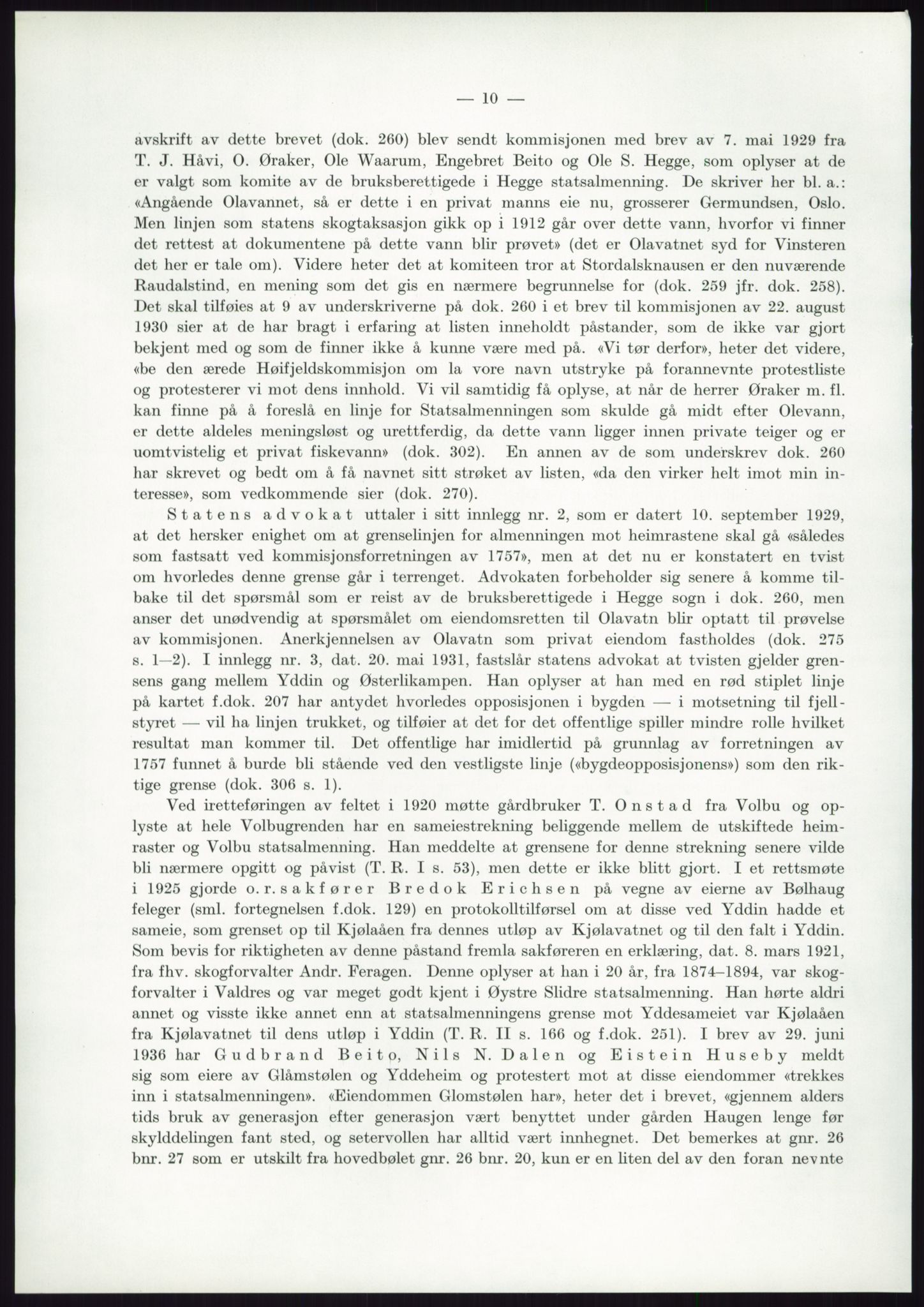 Høyfjellskommisjonen, AV/RA-S-1546/X/Xa/L0001: Nr. 1-33, 1909-1953, p. 5695