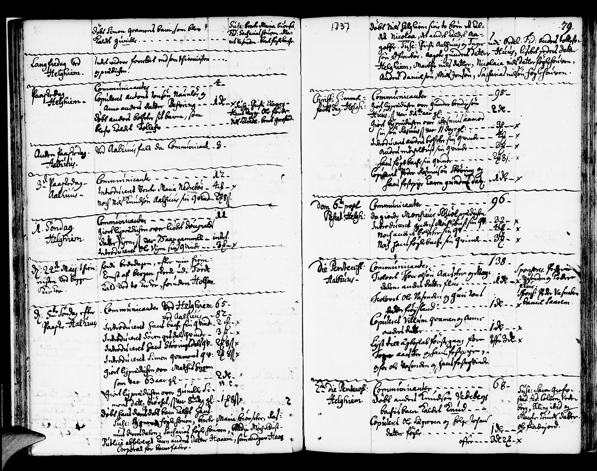 Jølster sokneprestembete, AV/SAB-A-80701/H/Haa/Haaa/L0002: Parish register (official) no. A 2, 1731-1749, p. 78-79