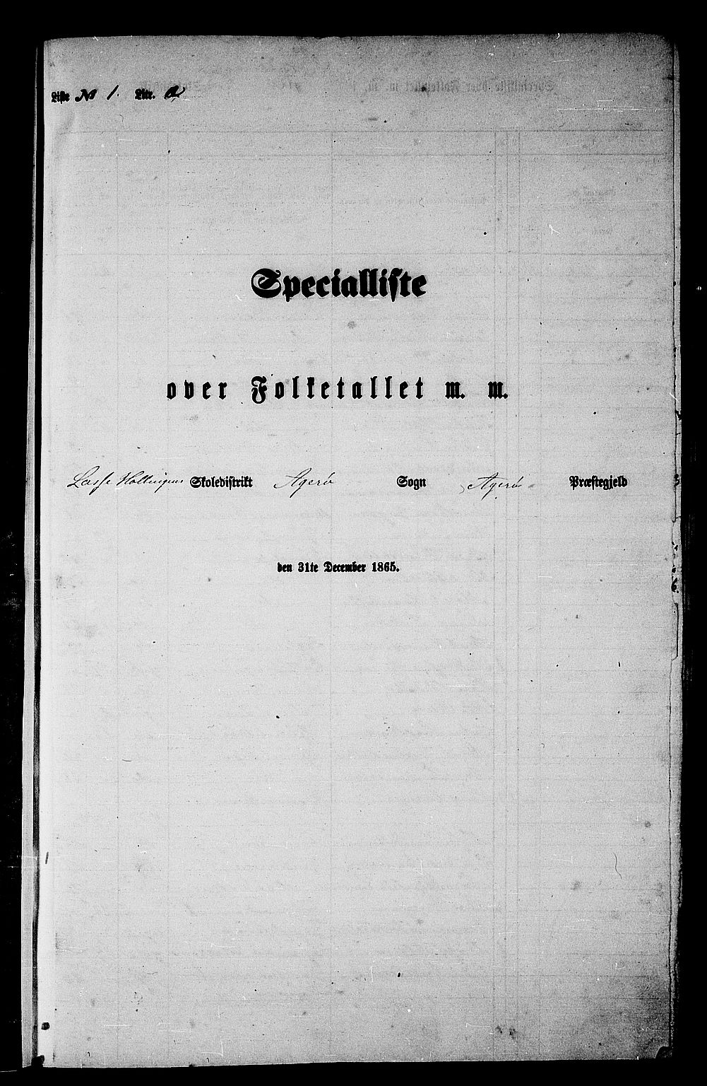RA, 1865 census for Aukra, 1865, p. 23