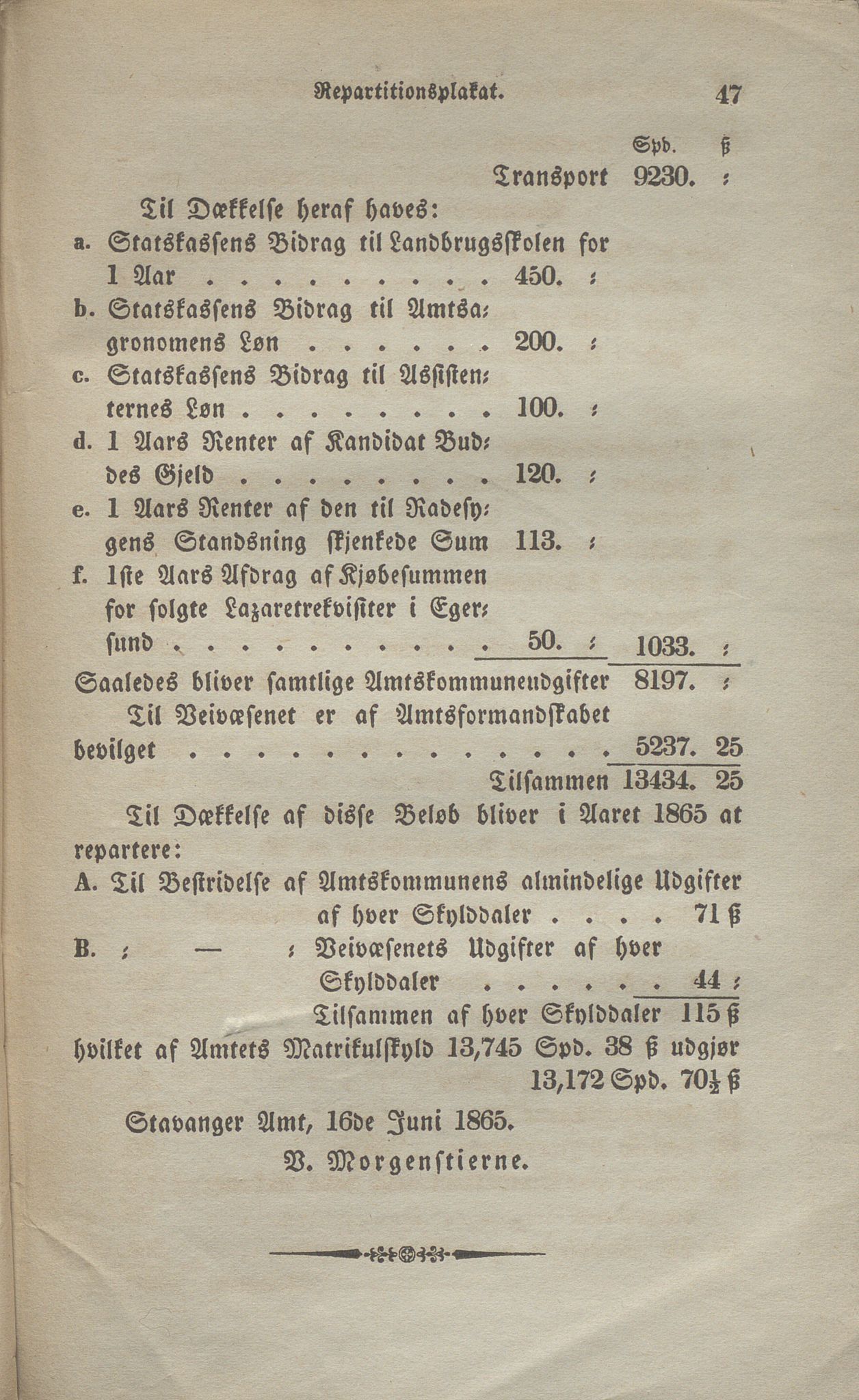 Rogaland fylkeskommune - Fylkesrådmannen , IKAR/A-900/A, 1865-1866, p. 264